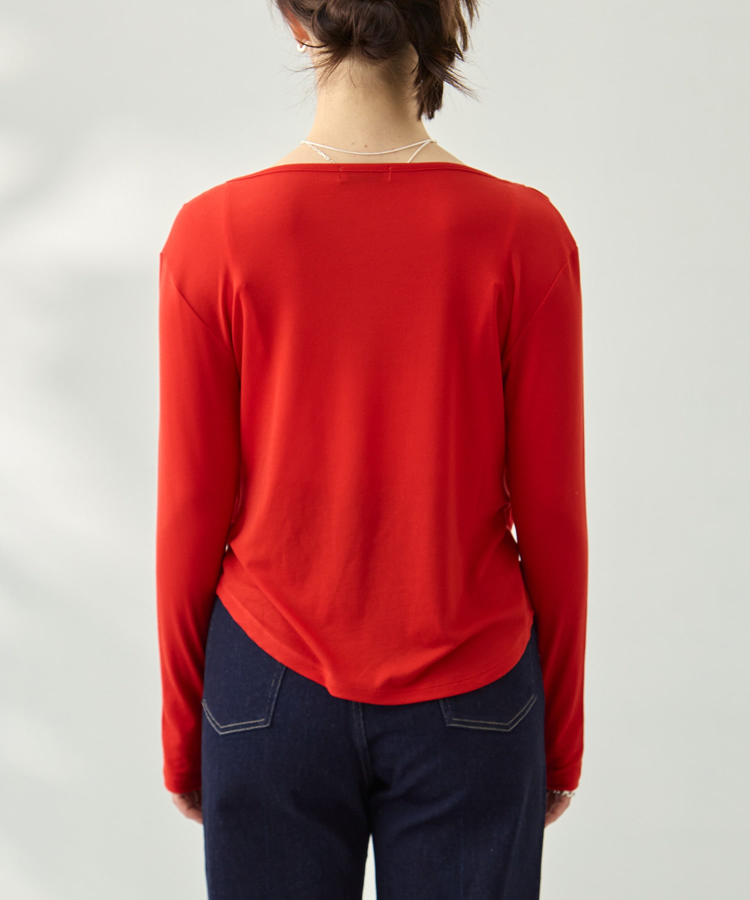 ドレープカットソー KEY TIMEZ