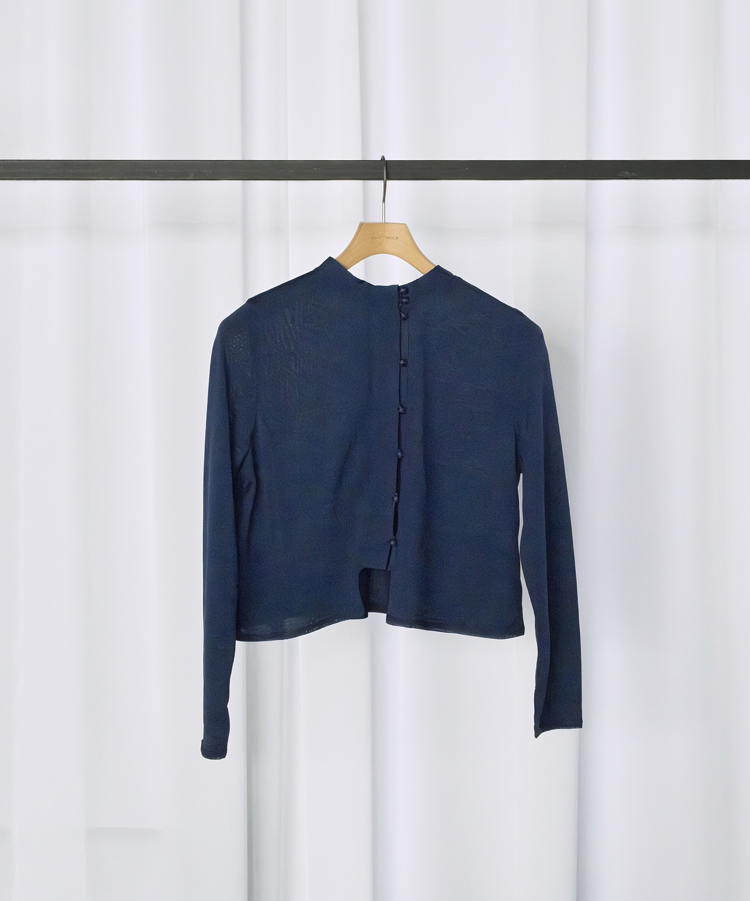 別注MULTI BUTTON KINT BLOUSE TAN