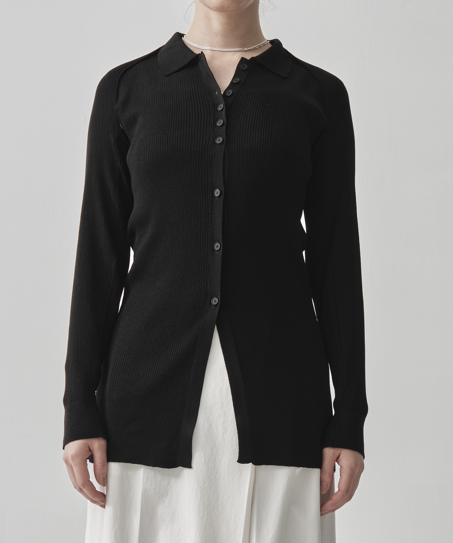 2-PIECE RIBBED CARDIGAN TAN
