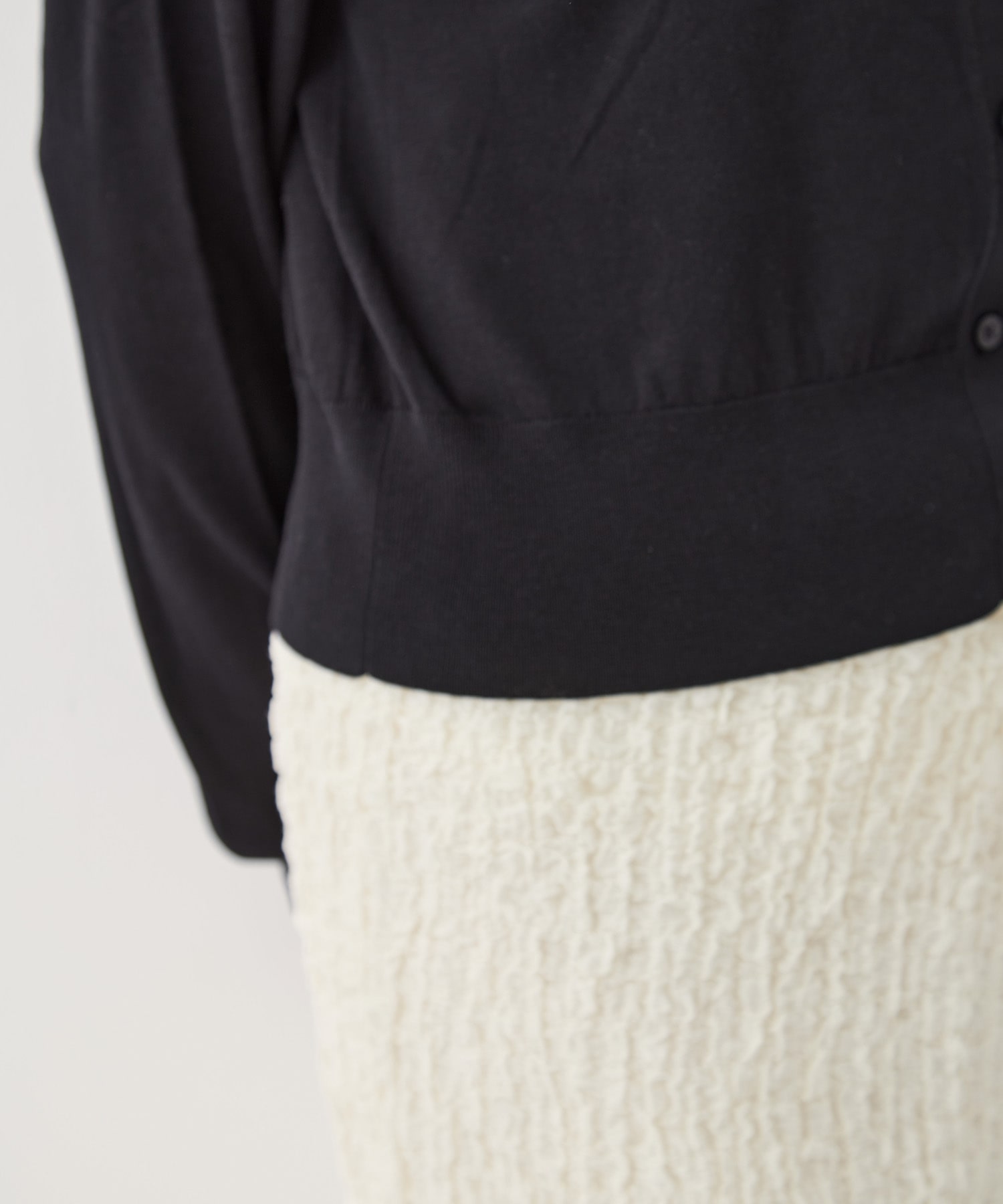 Silk Cotton Cardigan 