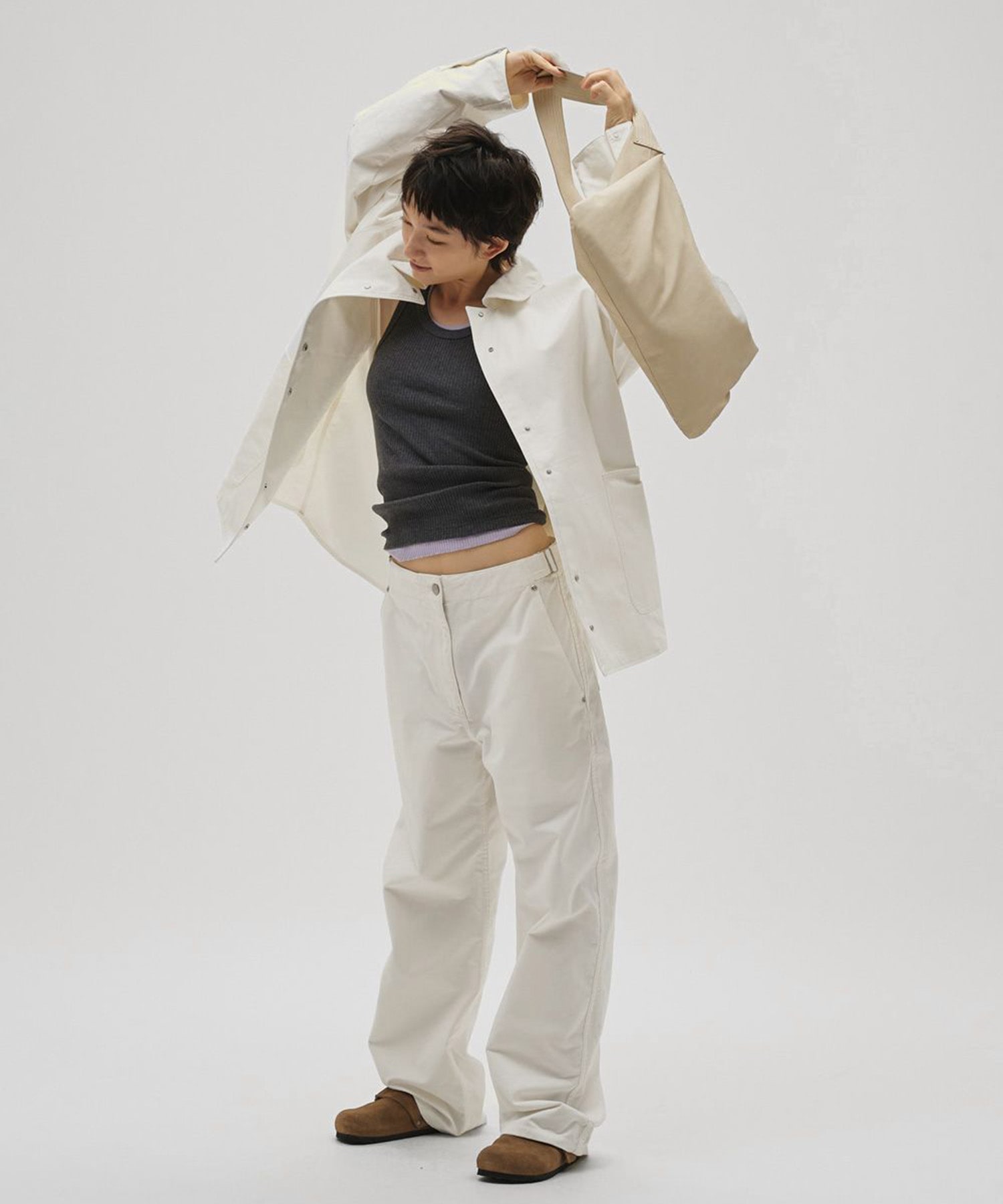 Boyfriend Cotton Pants TODAYFUL