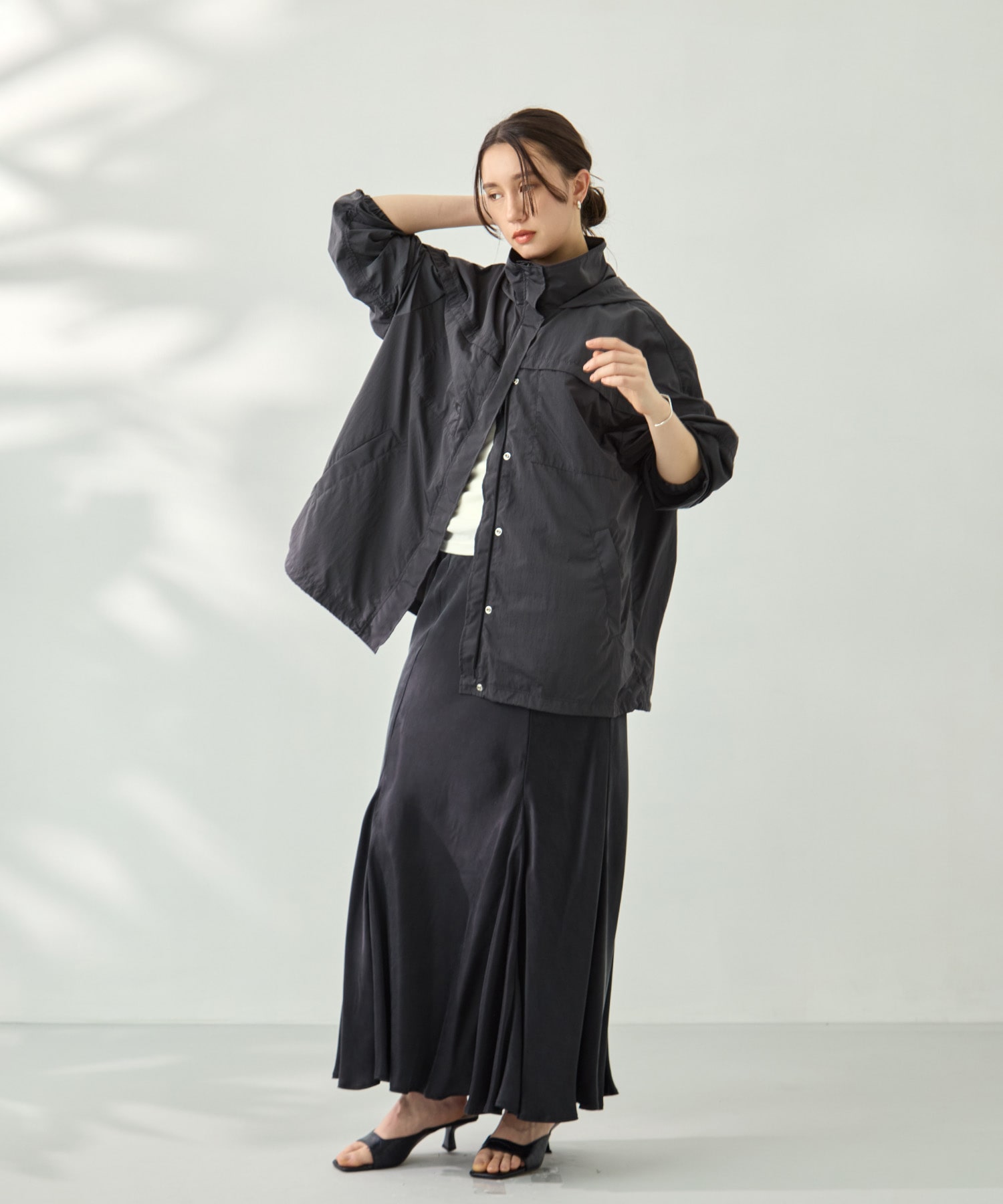 撥水ライトブルゾン KEY TIMEZ