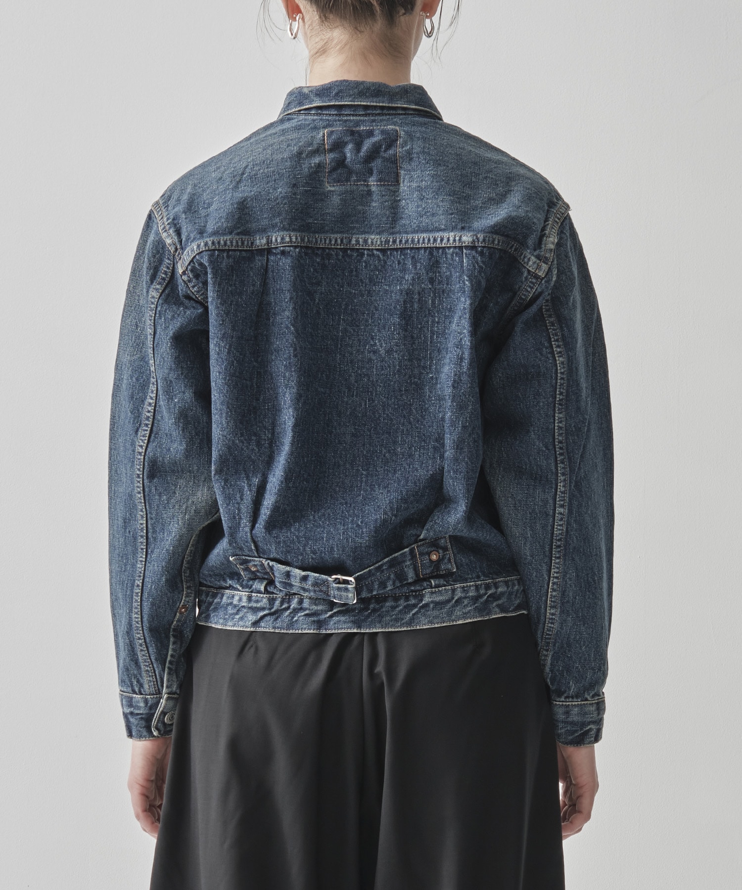 TYPE1 40s PLEATED FRONT BLOUSE USED WASH/UNISEX orslow