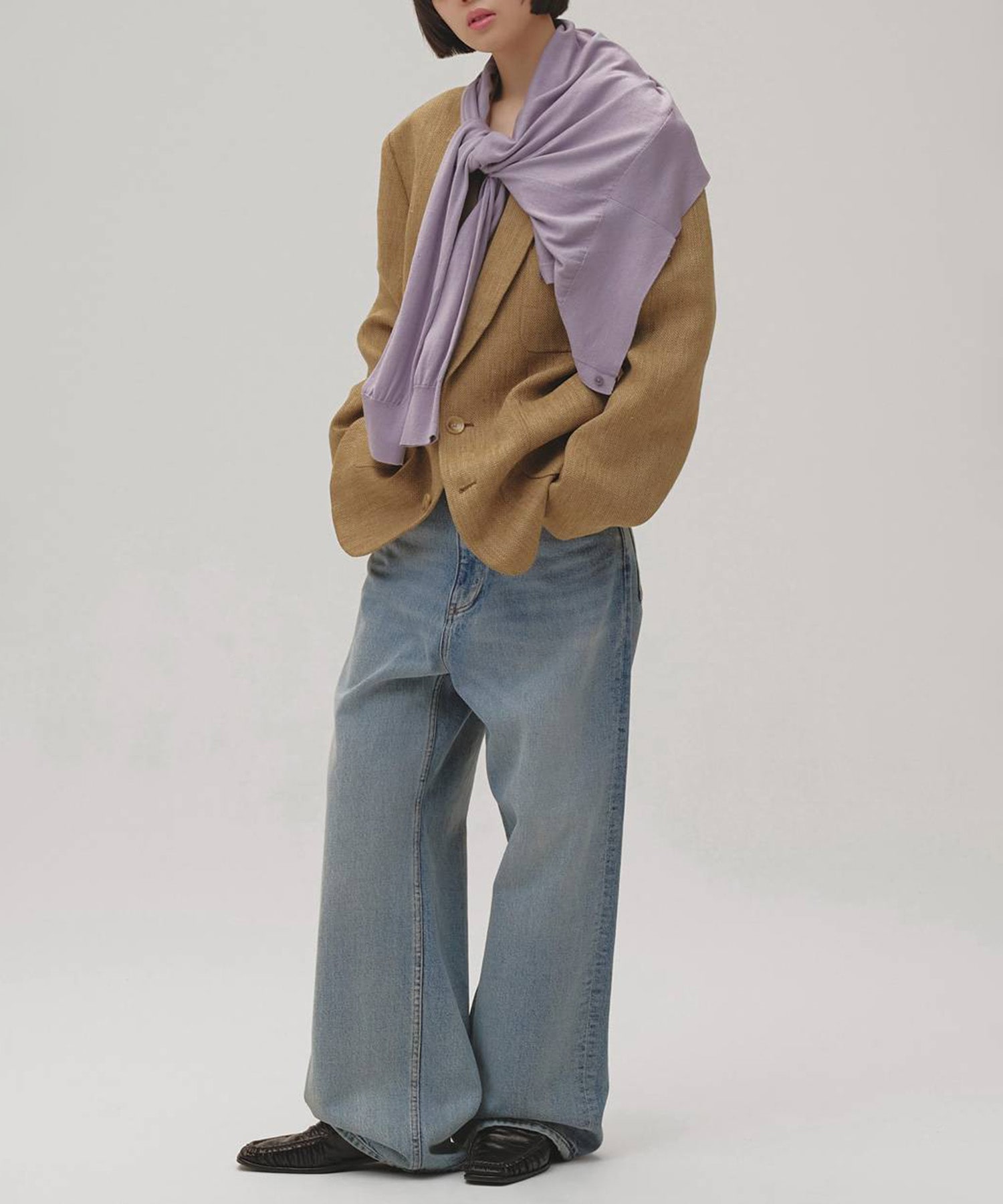 Boyfriend Linen Jacket TODAYFUL