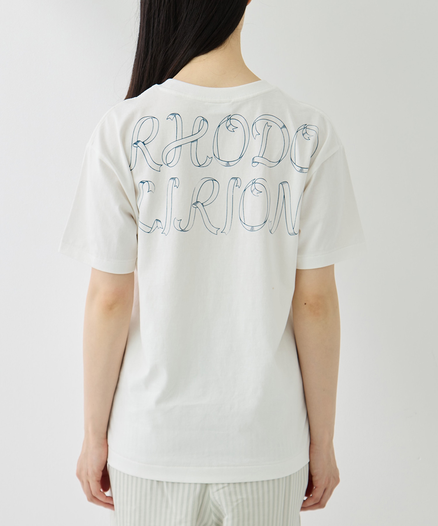 Printed Making a bow with Ribbon Tee RhodolirioN