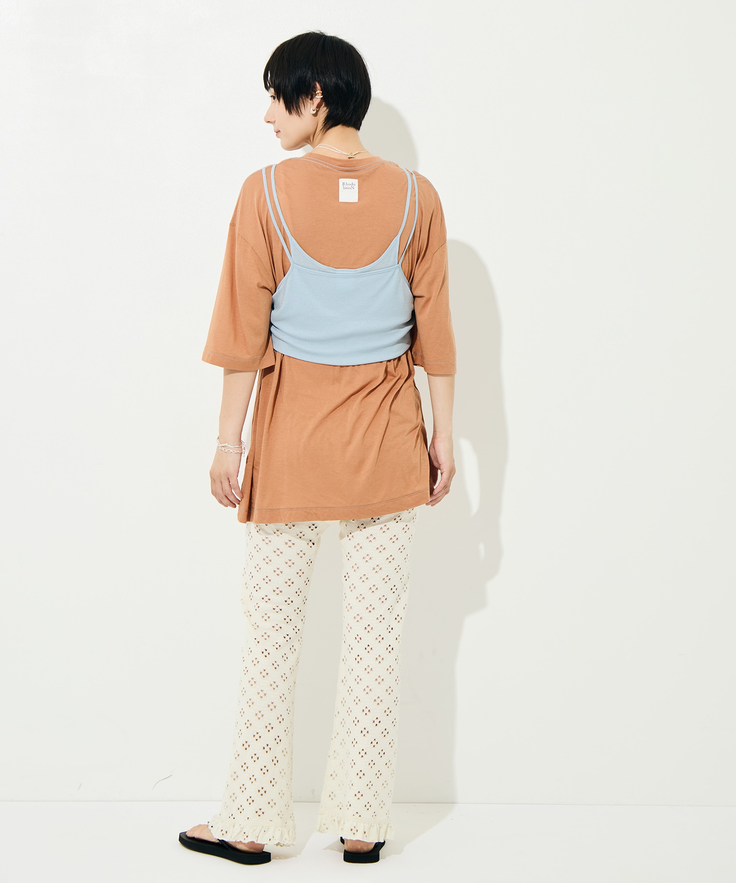 Camisole Top & Loose-fitting Tee - Unit Tops RhodolirioN