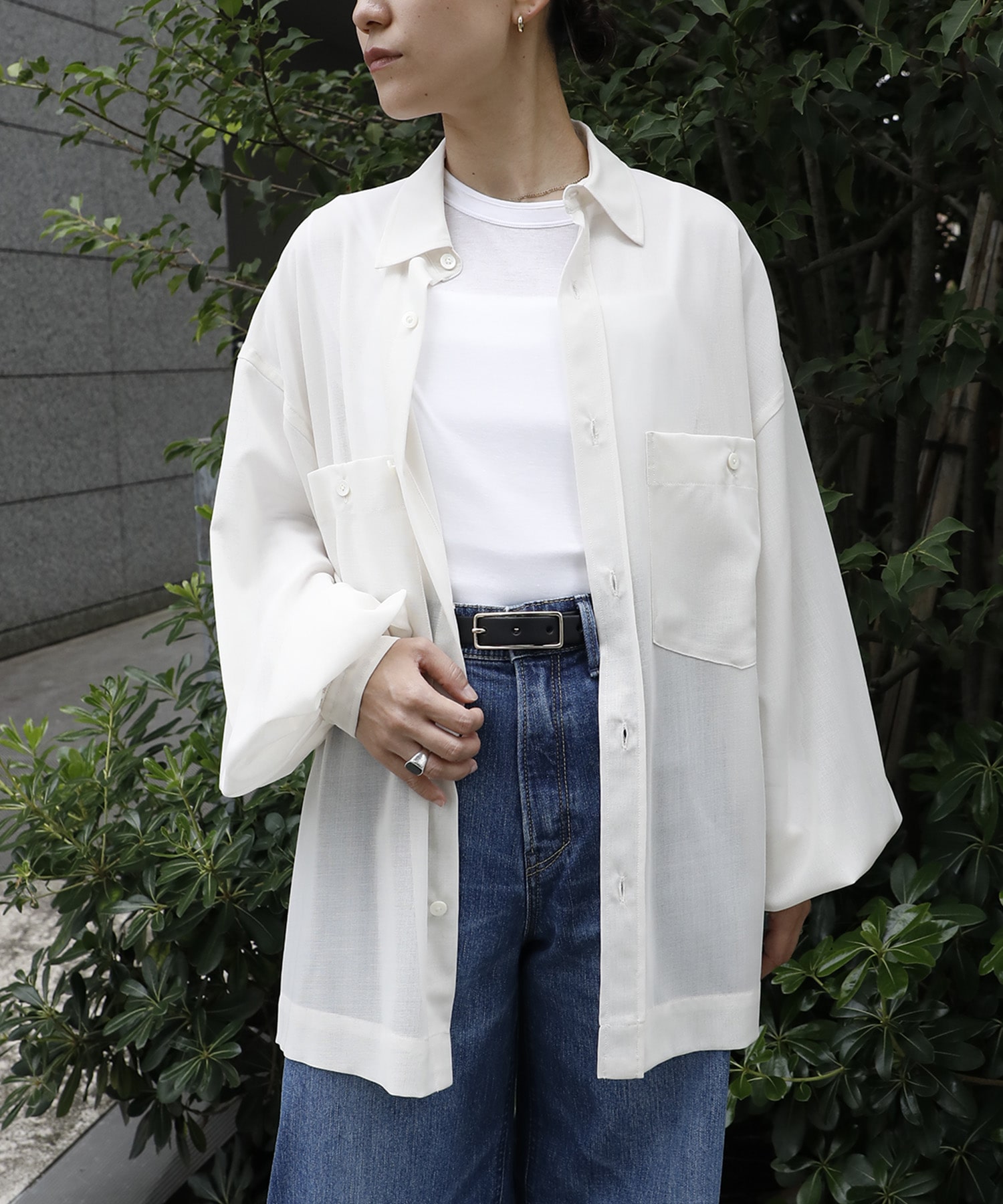 別注WOOL GAUZE OVER SH TOURNON.