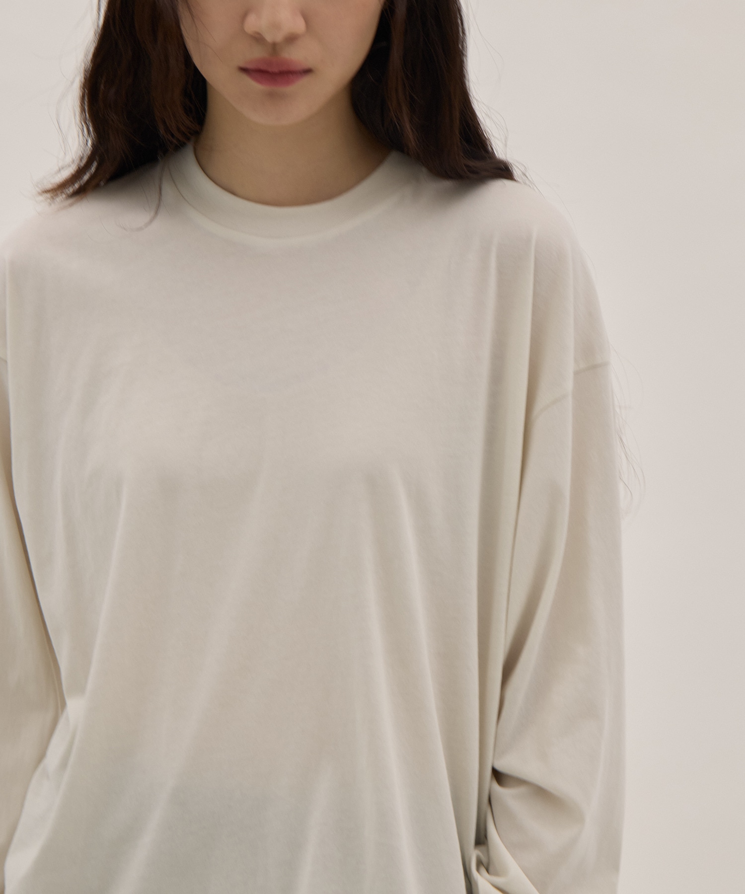 FRESCA NUBACK OVERSIZED PULLOVER ATON