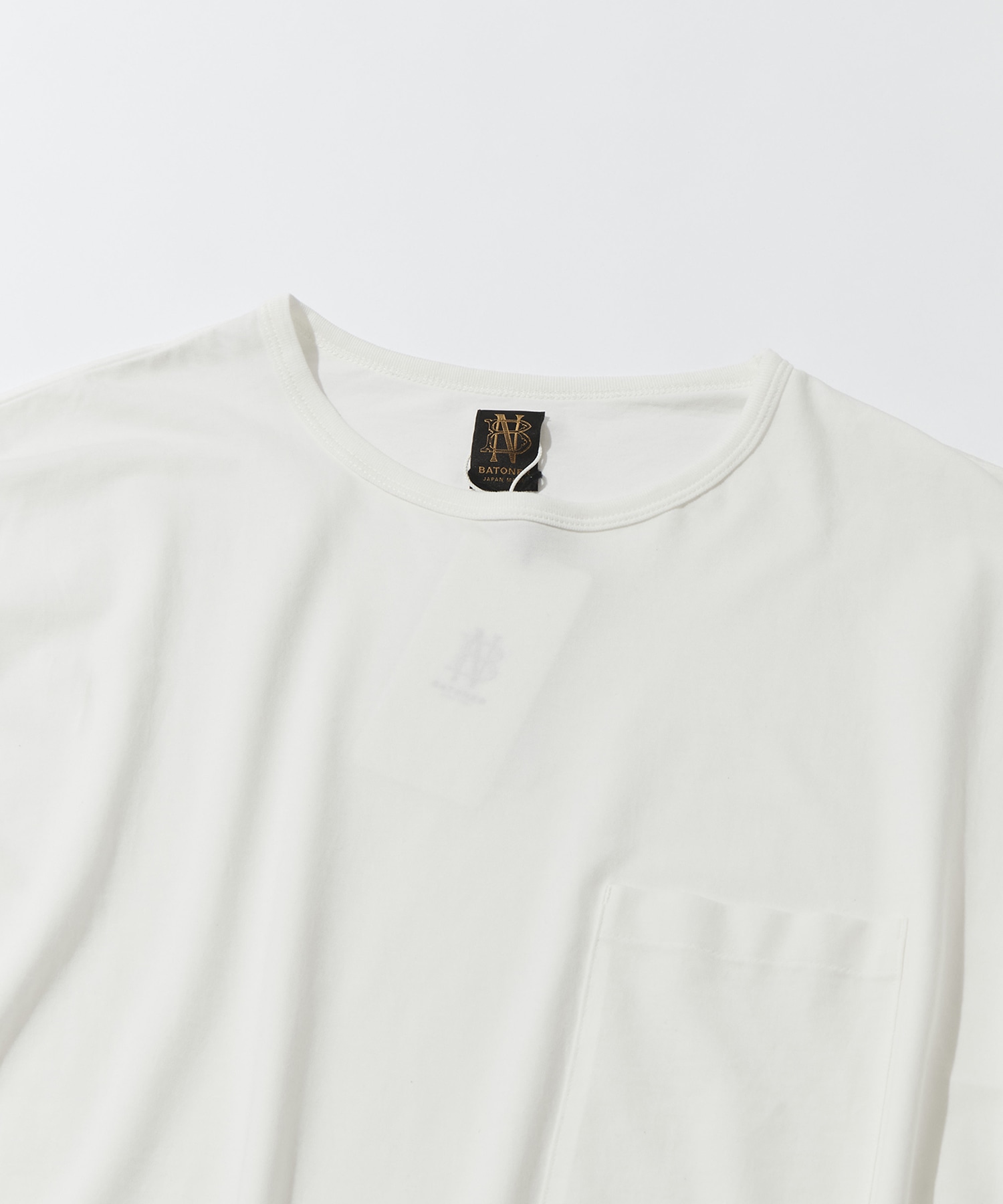 BROAD AIR JERSEY POCKET T-SHIRT BATONER