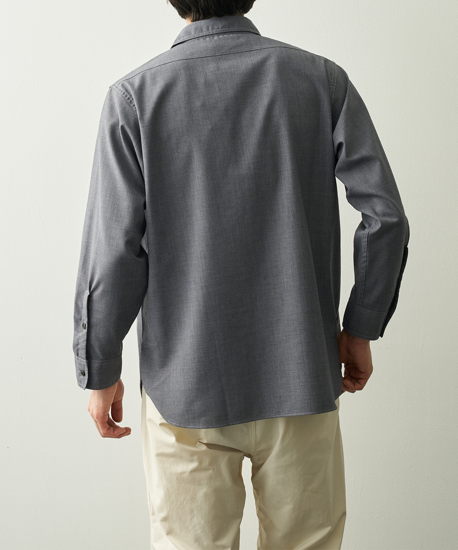 Polyester Wool Field Shirt nanamica