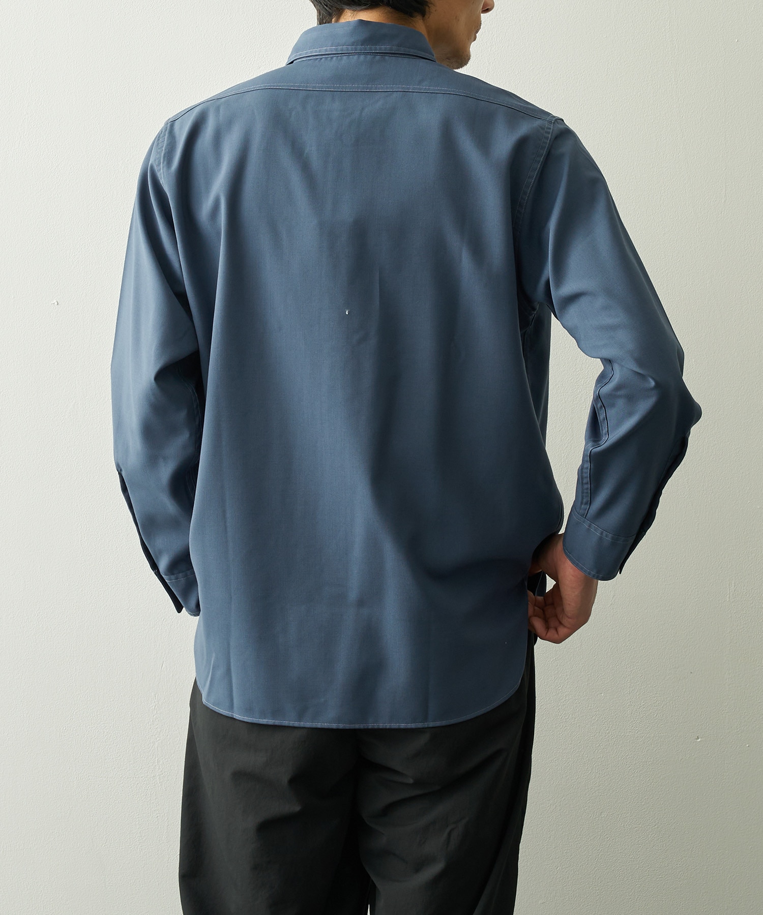 Polyester Wool Field Shirt nanamica