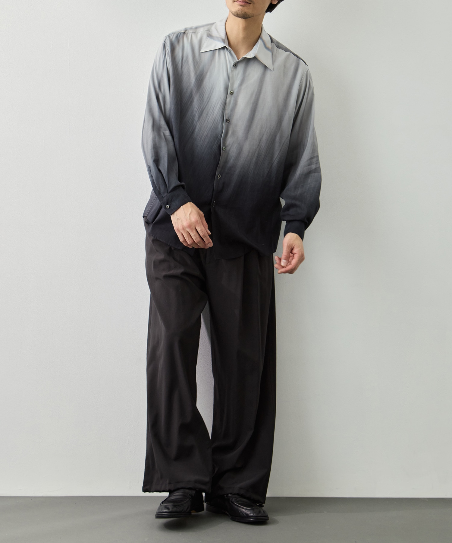 Hand Painted Lawn Loose Fit Shirt YOKE