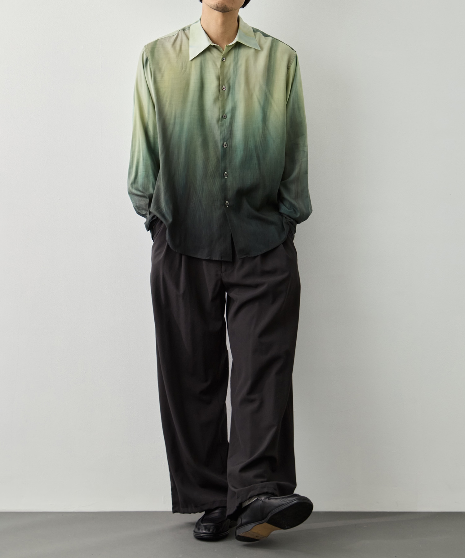 Hand Painted Lawn Loose Fit Shirt YOKE