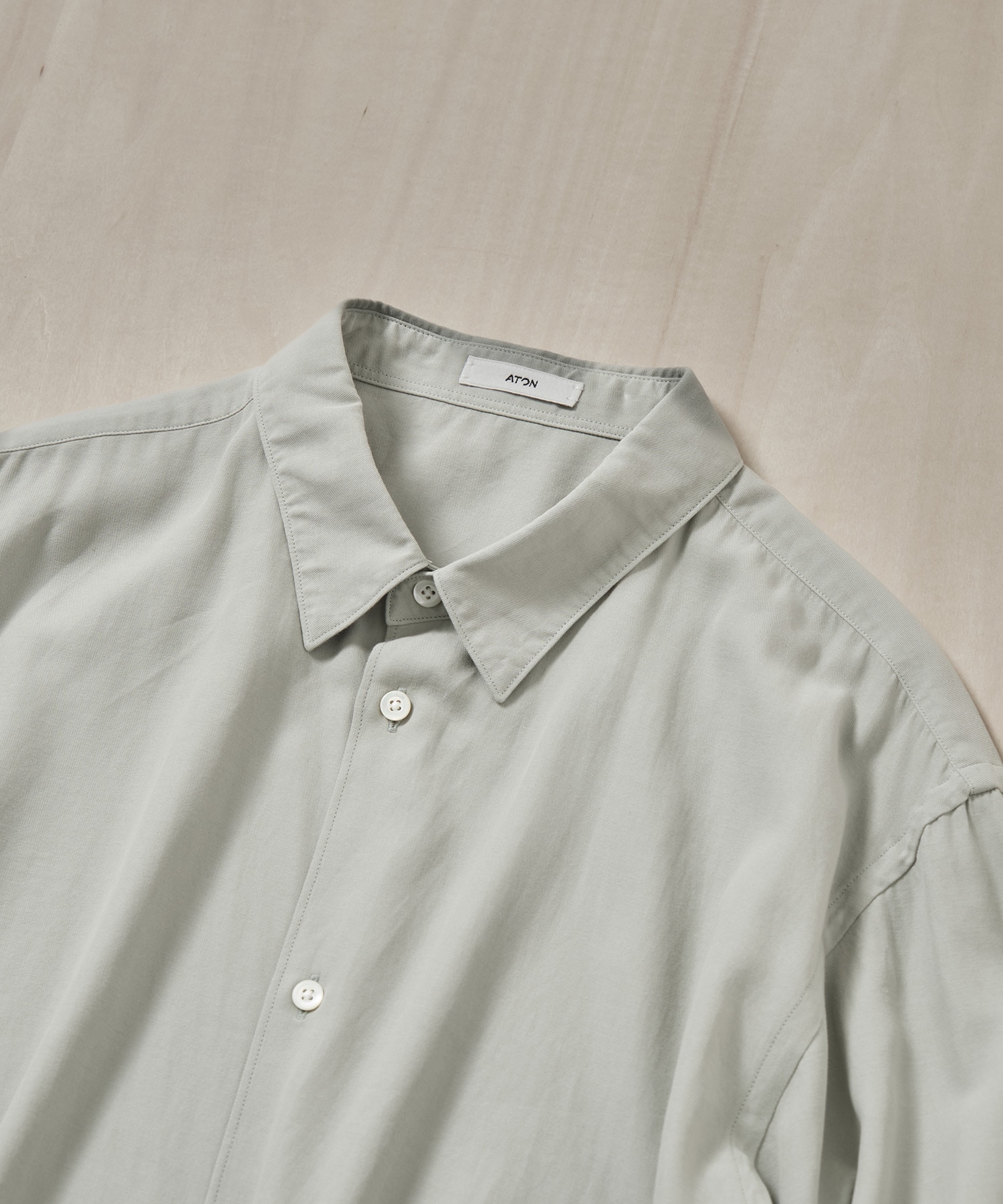 COTTON SILK VIERA LOOSE FIT SHIRT ATON