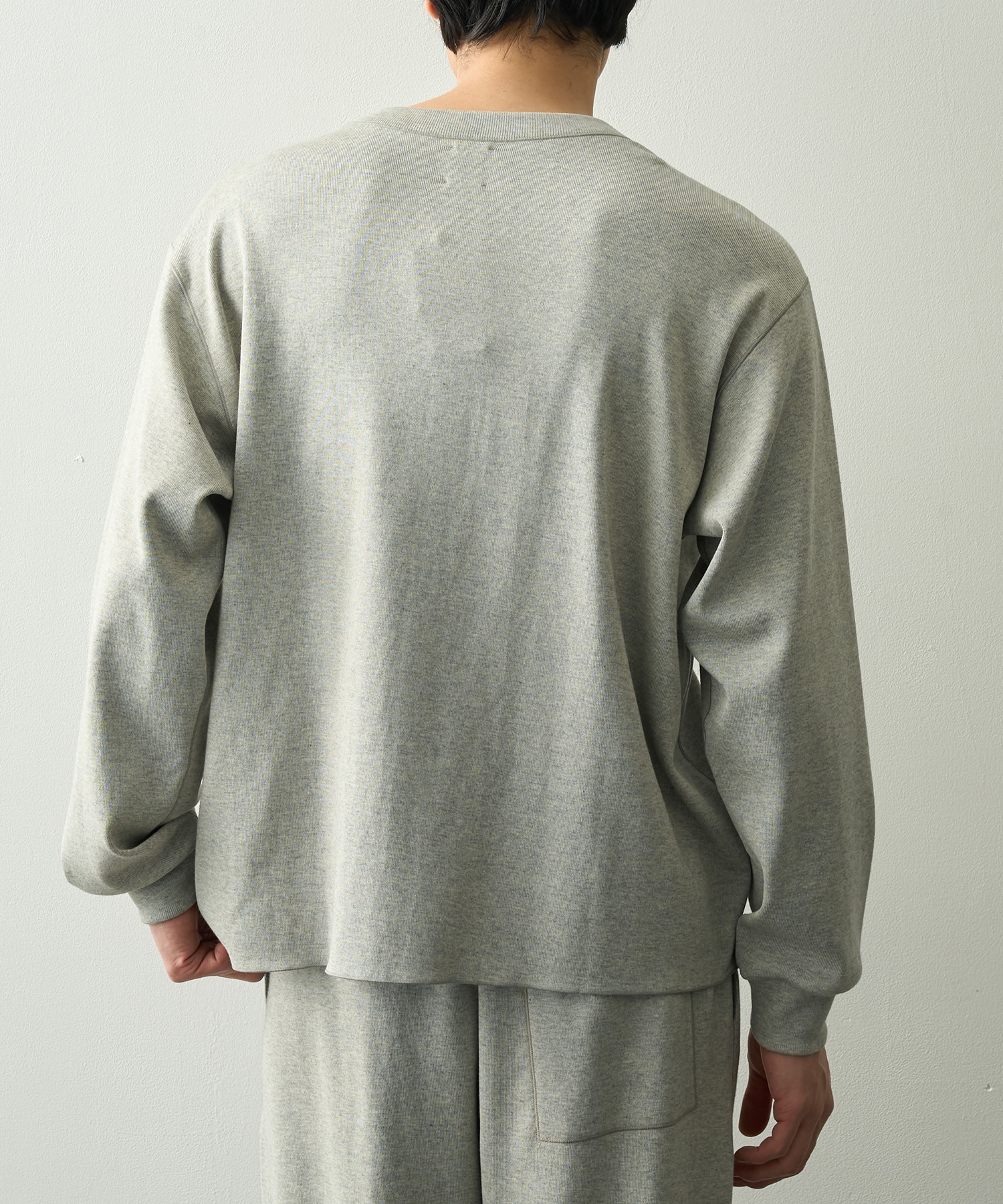 High Wet Rib Long Sleeve Pull Over GOOD PEOPLE GOOD STITCHING GOOD PRODUCT