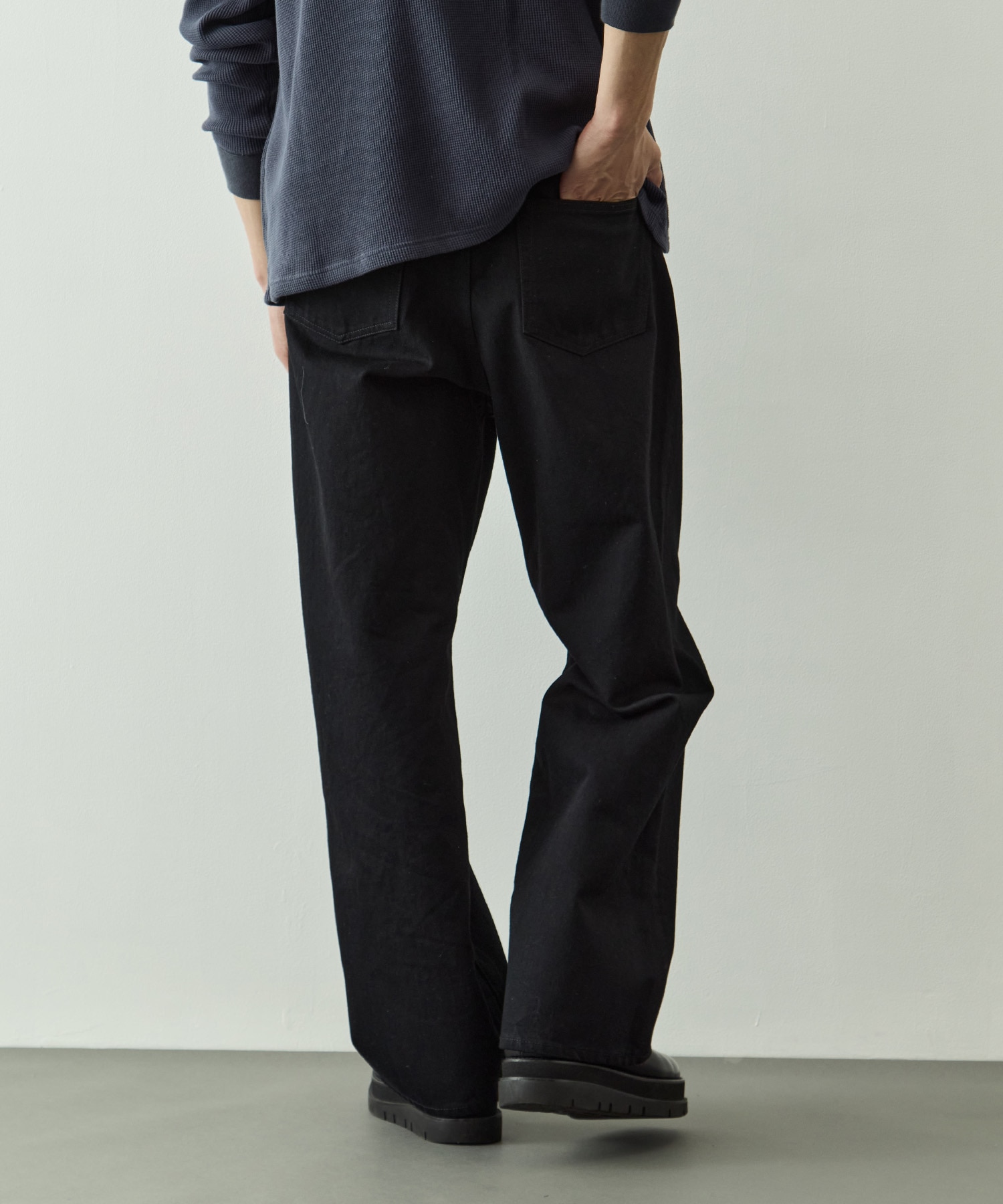 ヴィンテージスラブワイドデニム KEY TIMEZ