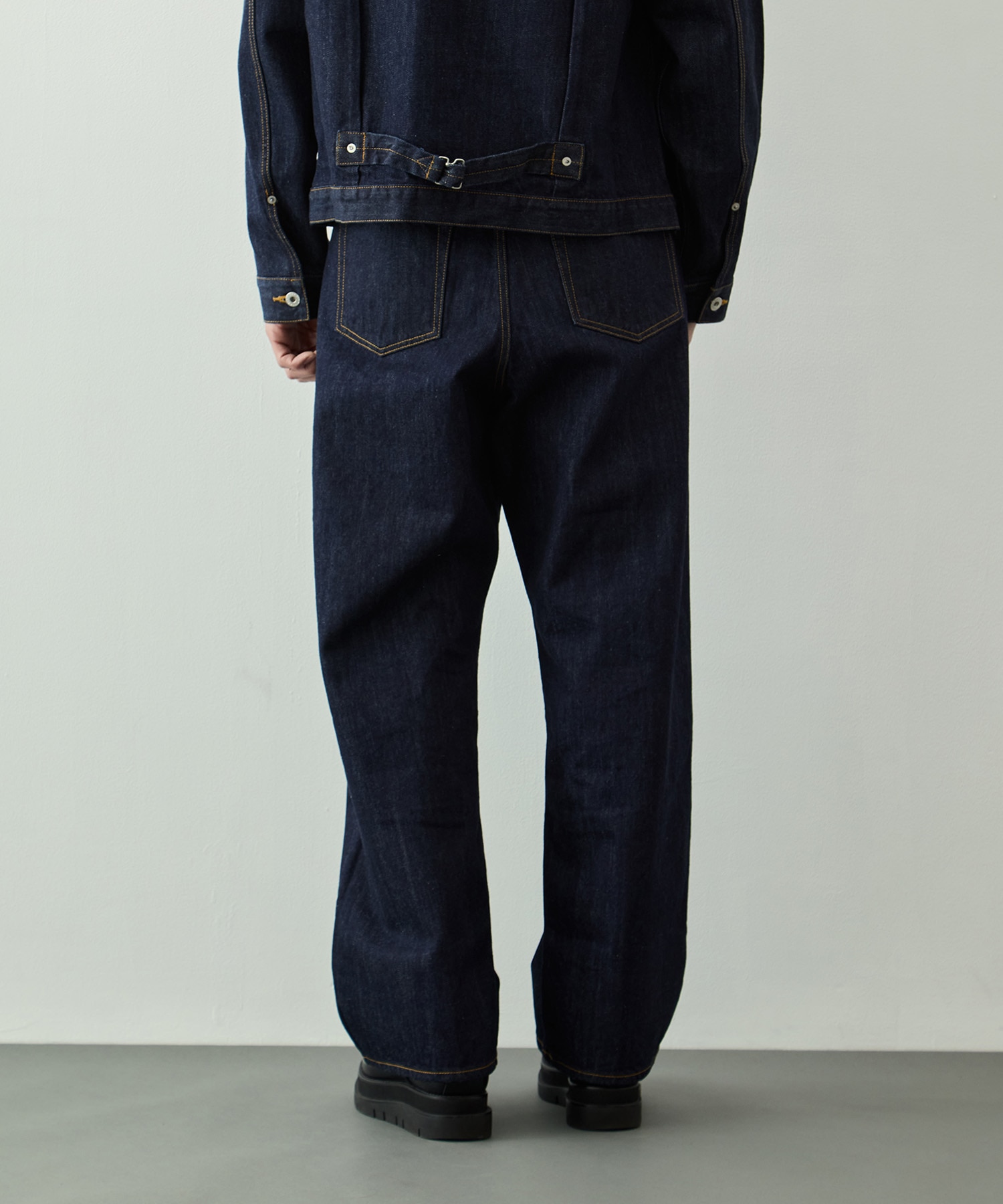 ヴィンテージスラブワイドデニム KEY TIMEZ