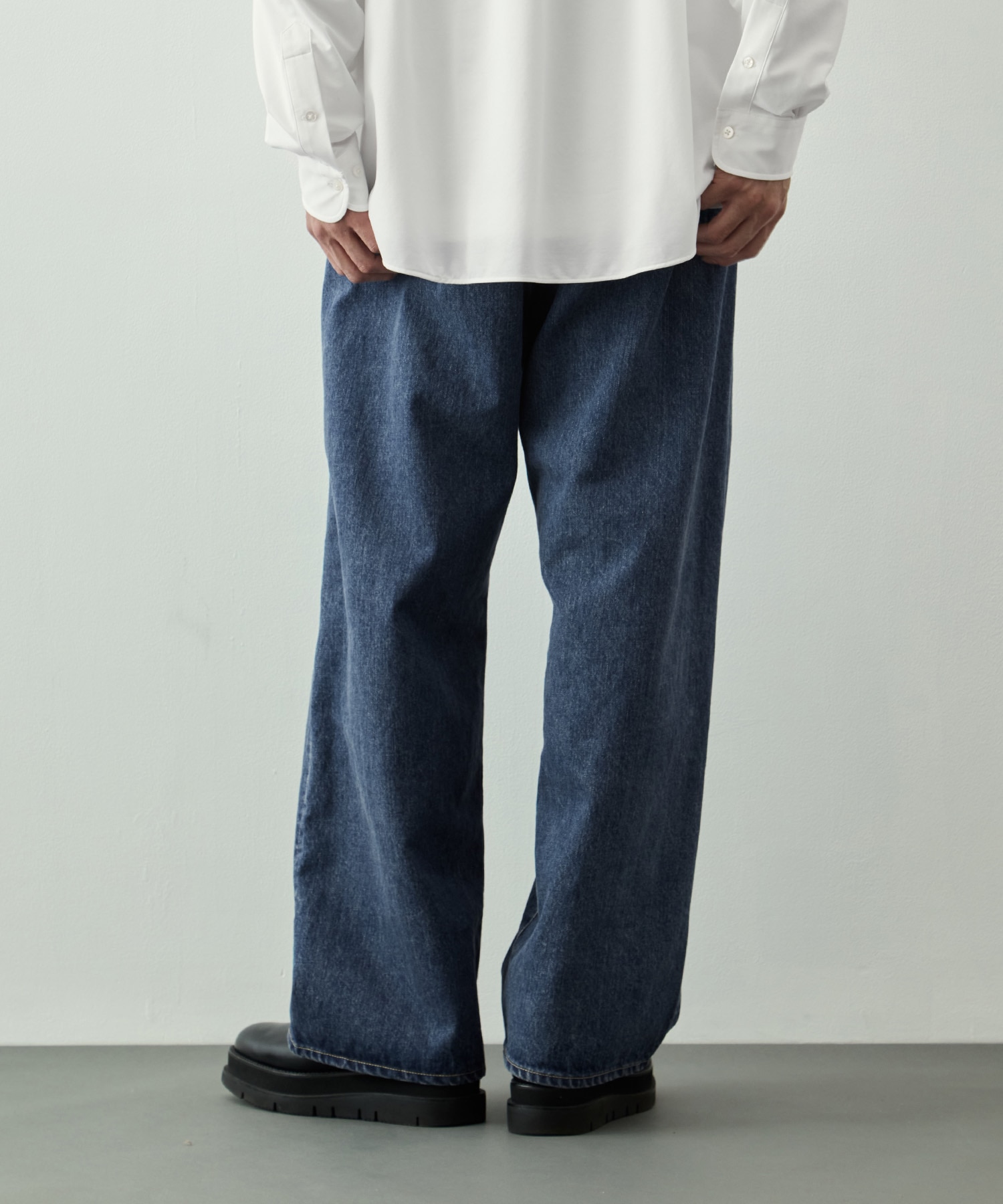 ヴィンテージスラブワイドデニム KEY TIMEZ