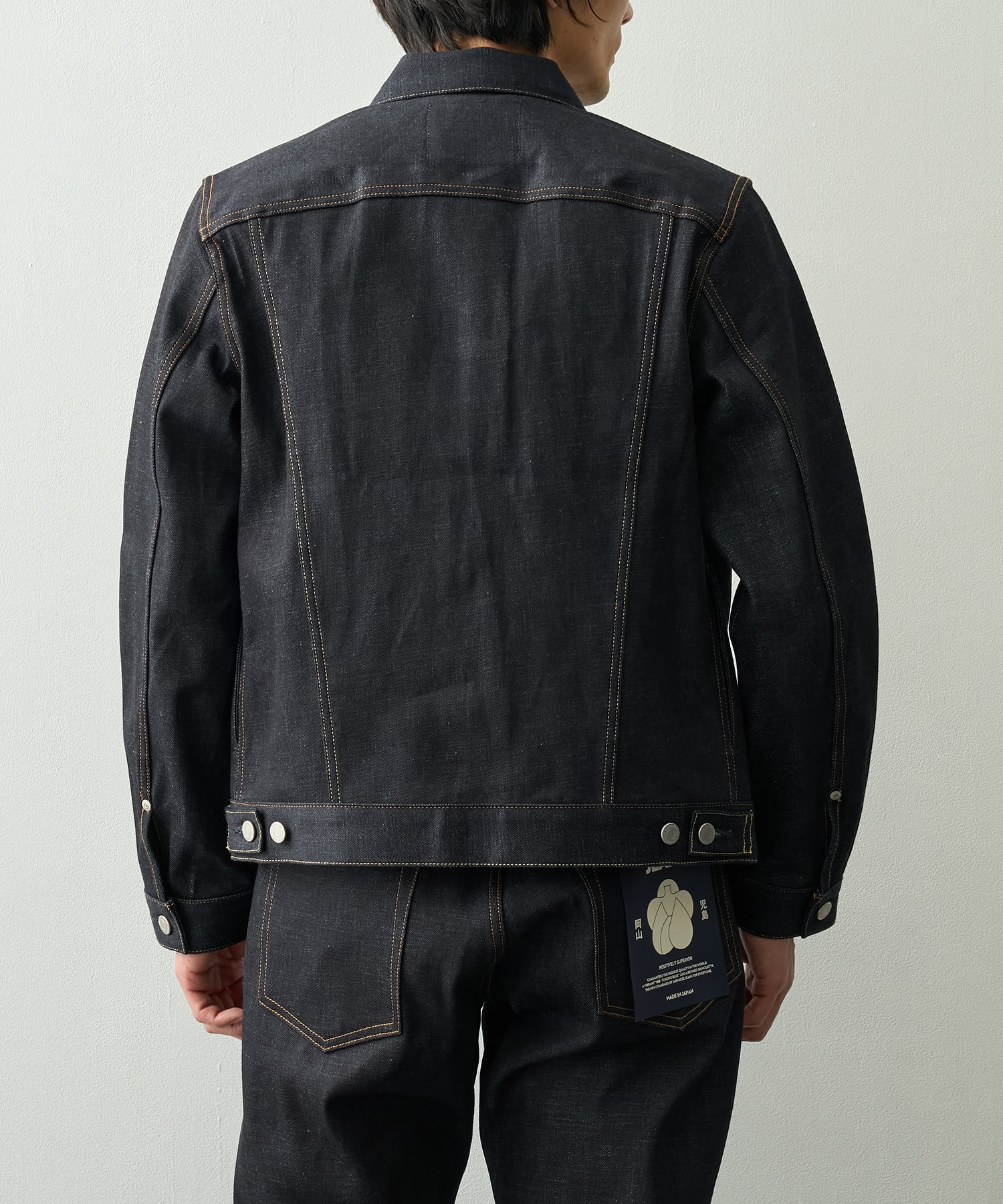 #003 STANDARD DENIM JACKET 14.7oz MOMOTARO JEANS