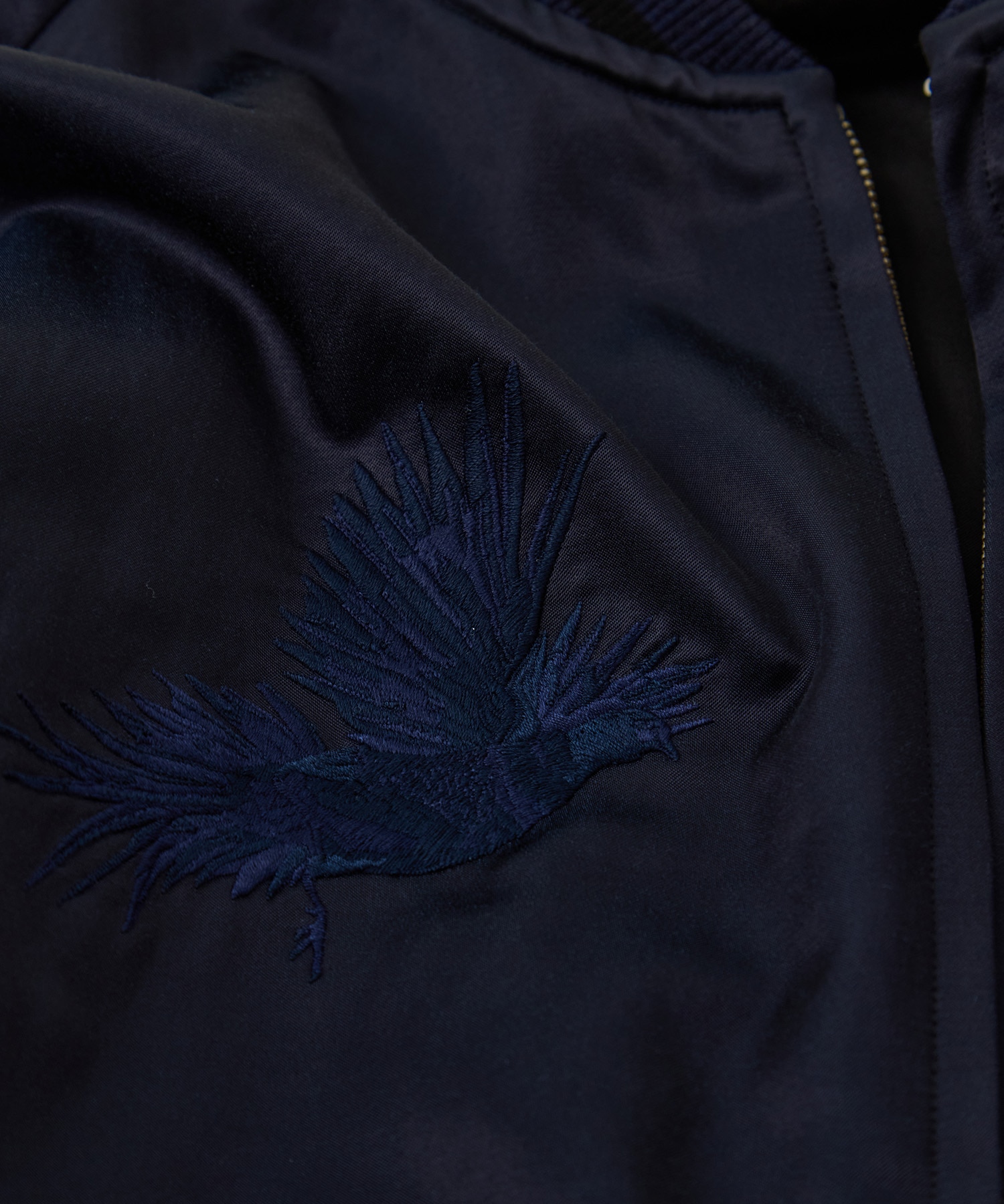 SATIN SOUVENIR JACKET MOMOTARO JEANS