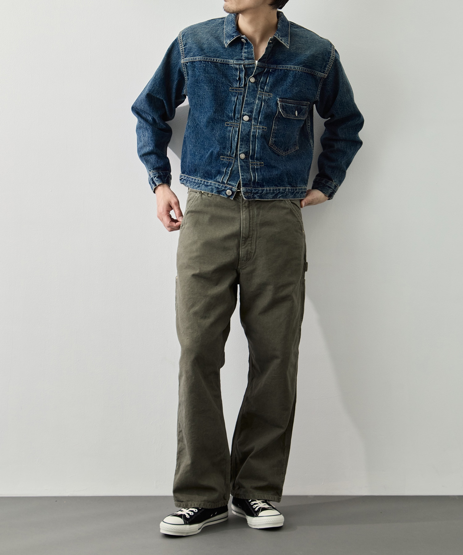 TYPE1 40S PLEATED FRONT BLOUSE orslow