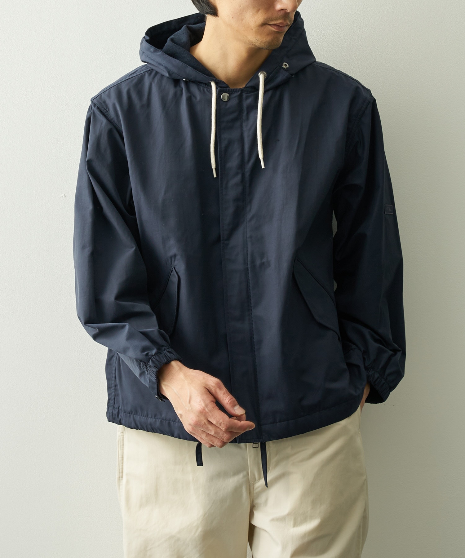 Nylon Twill Hooded Jacket nanamica