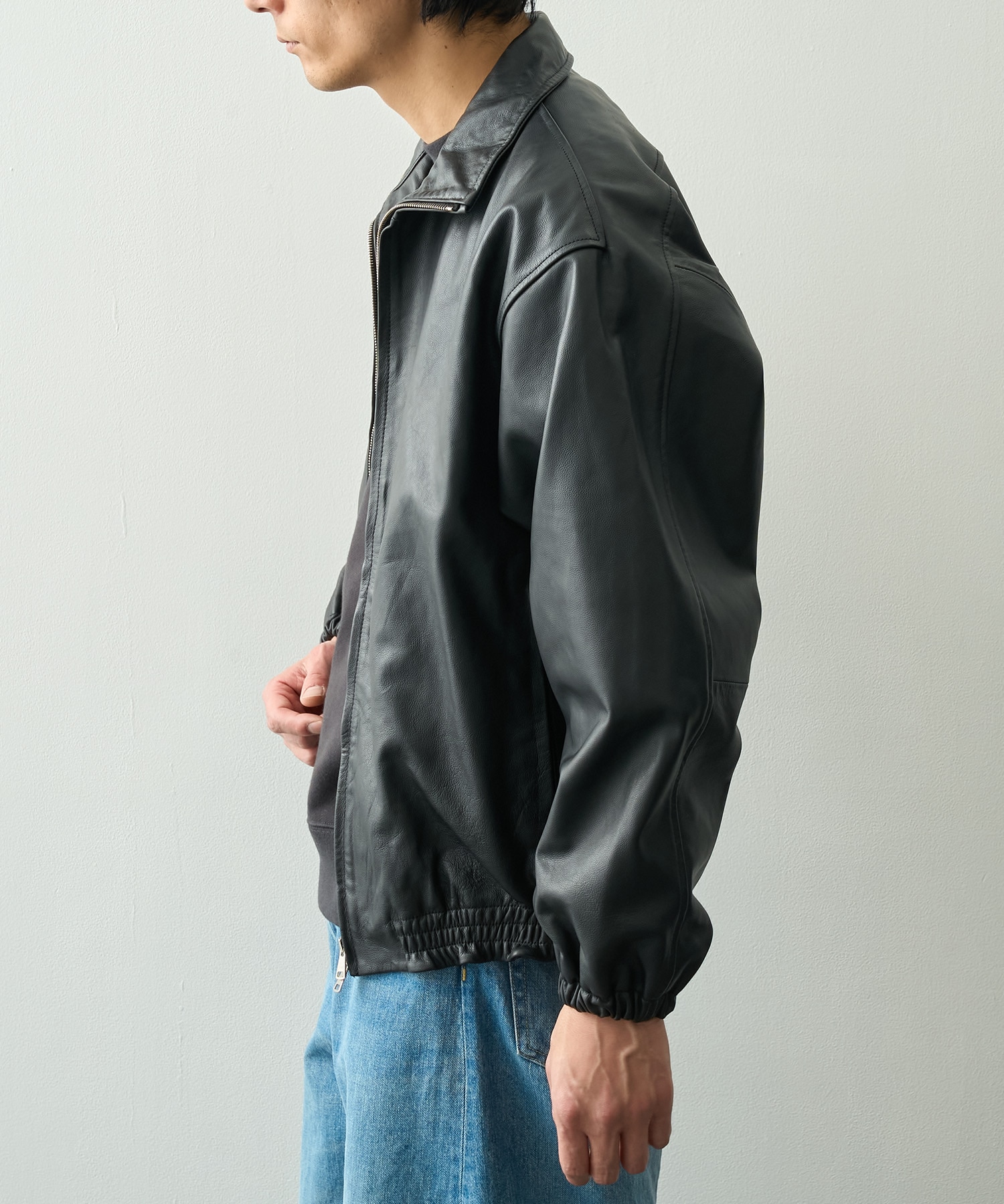 Carf Leather Truck Jacket YOKE