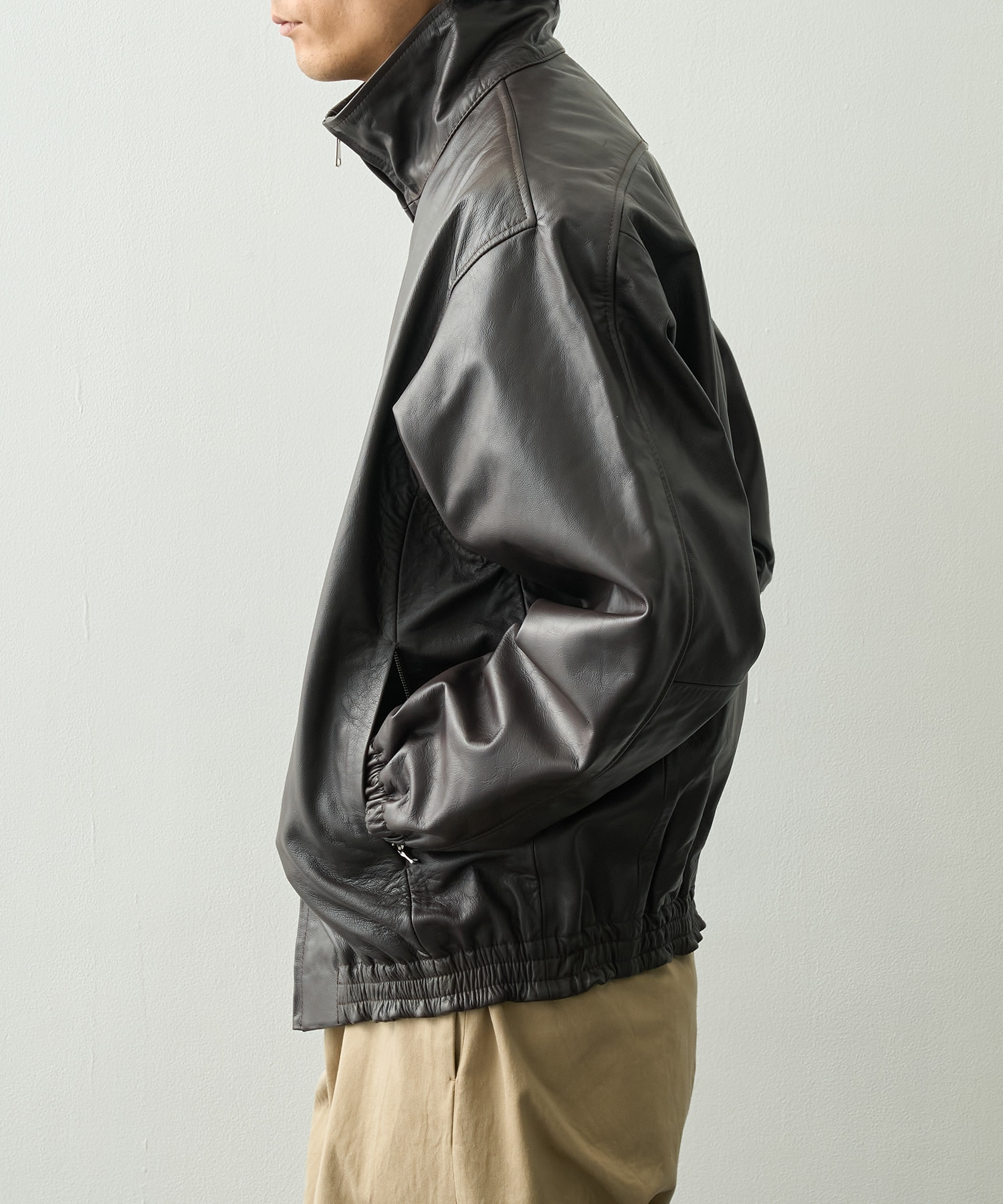 Carf Leather Truck Jacket YOKE