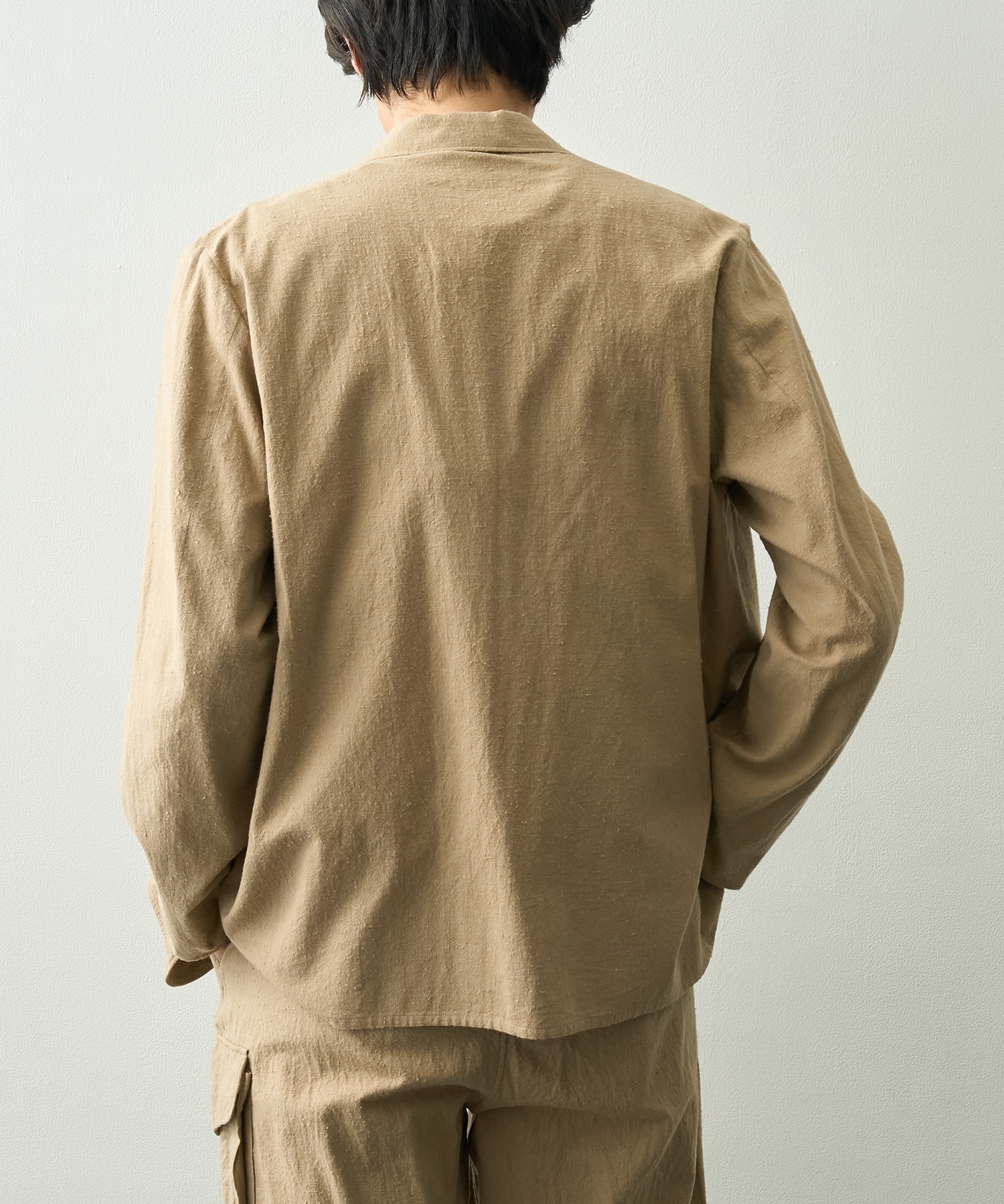 Silk/Cotton Nep Cardigan Jacket blurhms