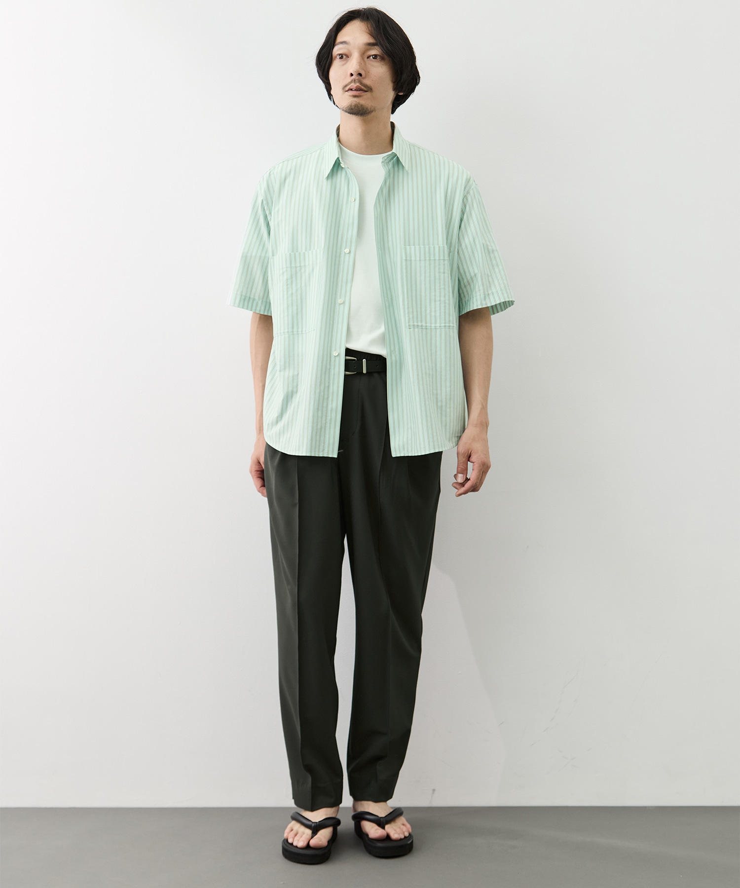 Double Pocket Half Sleeve Shirt GOOD PEOPLE GOOD STITCHING GOOD PRODUCT