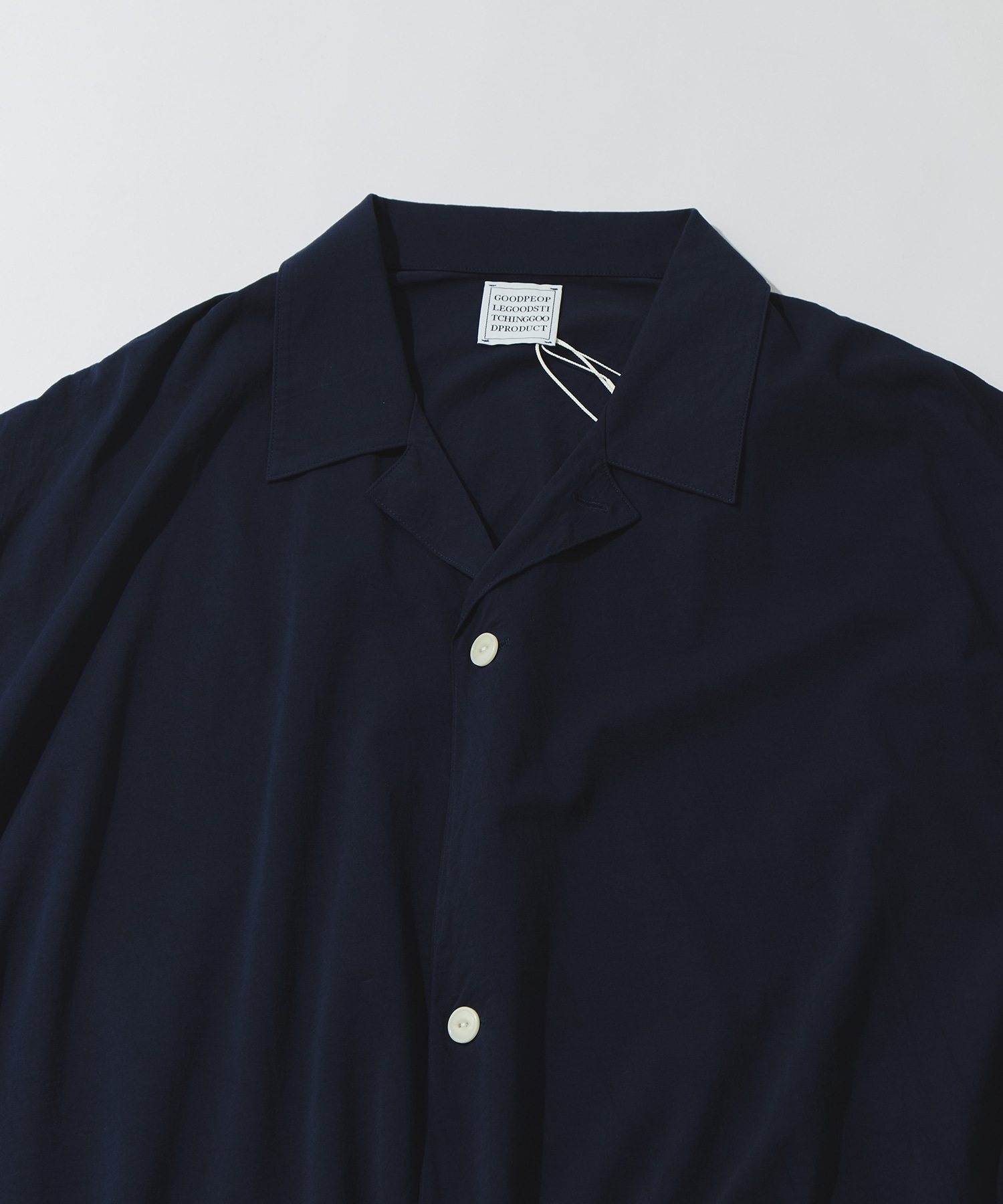 Double Front Half Sleeve Shirt GOOD PEOPLE GOOD STITCHING GOOD PRODUCT