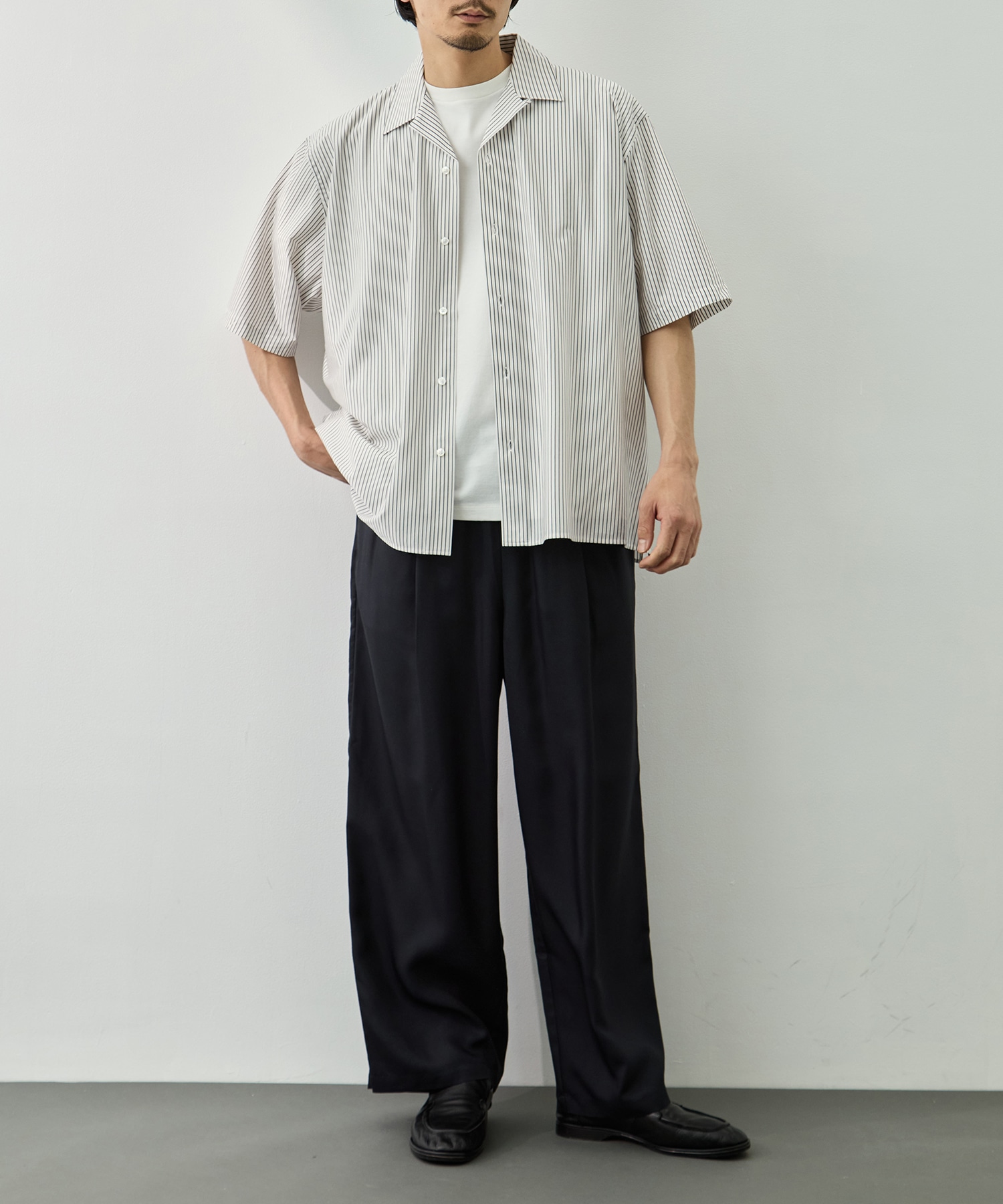 46G Stripe Ether Shirt KANEMASA PHIL.