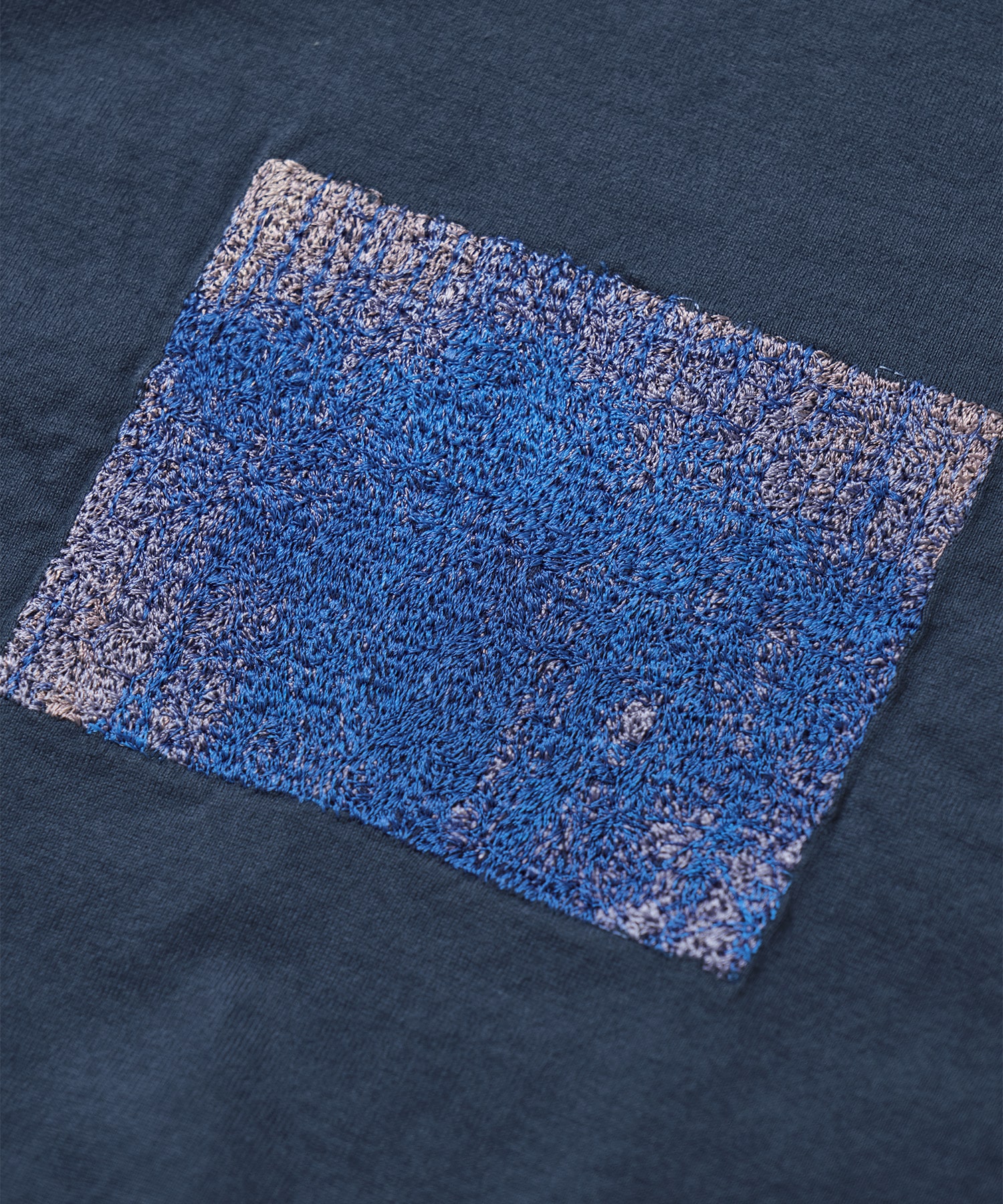 Abstract Embroited T-shirt YOKE