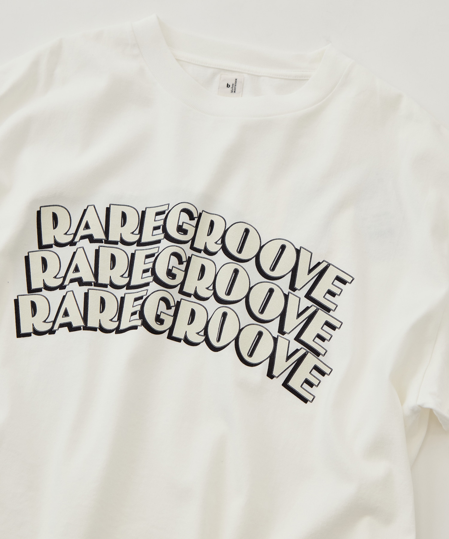 RAREGROOVE Print Tee WIDE blurhmsROOTSTOCK