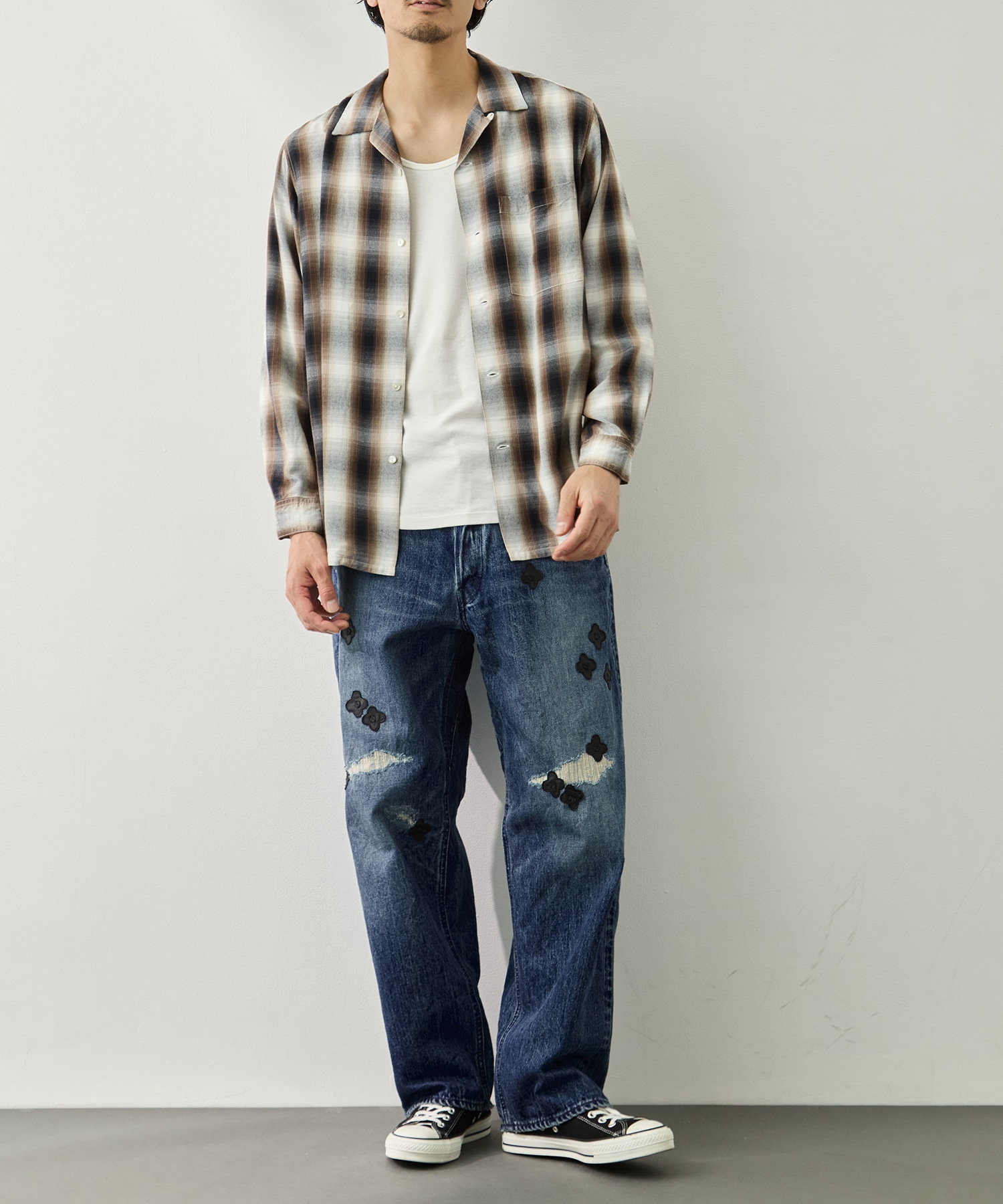 ESSENTIAL / BLENDED MATERIAL TANK TOP BODHI