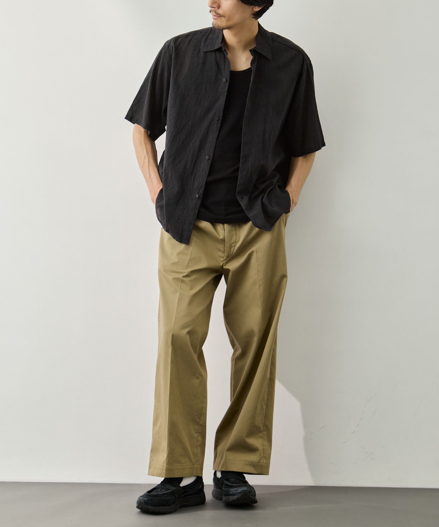 ESSENTIAL / BLENDED MATERIAL TANK TOP BODHI