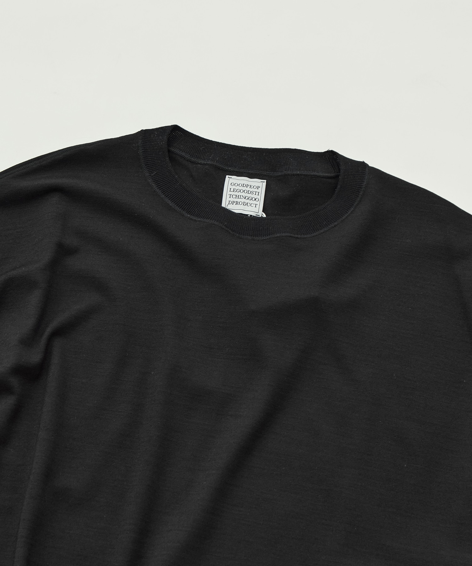 Knit Crew Neck Half Sleeve Pull Over GOOD PEOPLE GOOD STITCHING GOOD PRODUCT