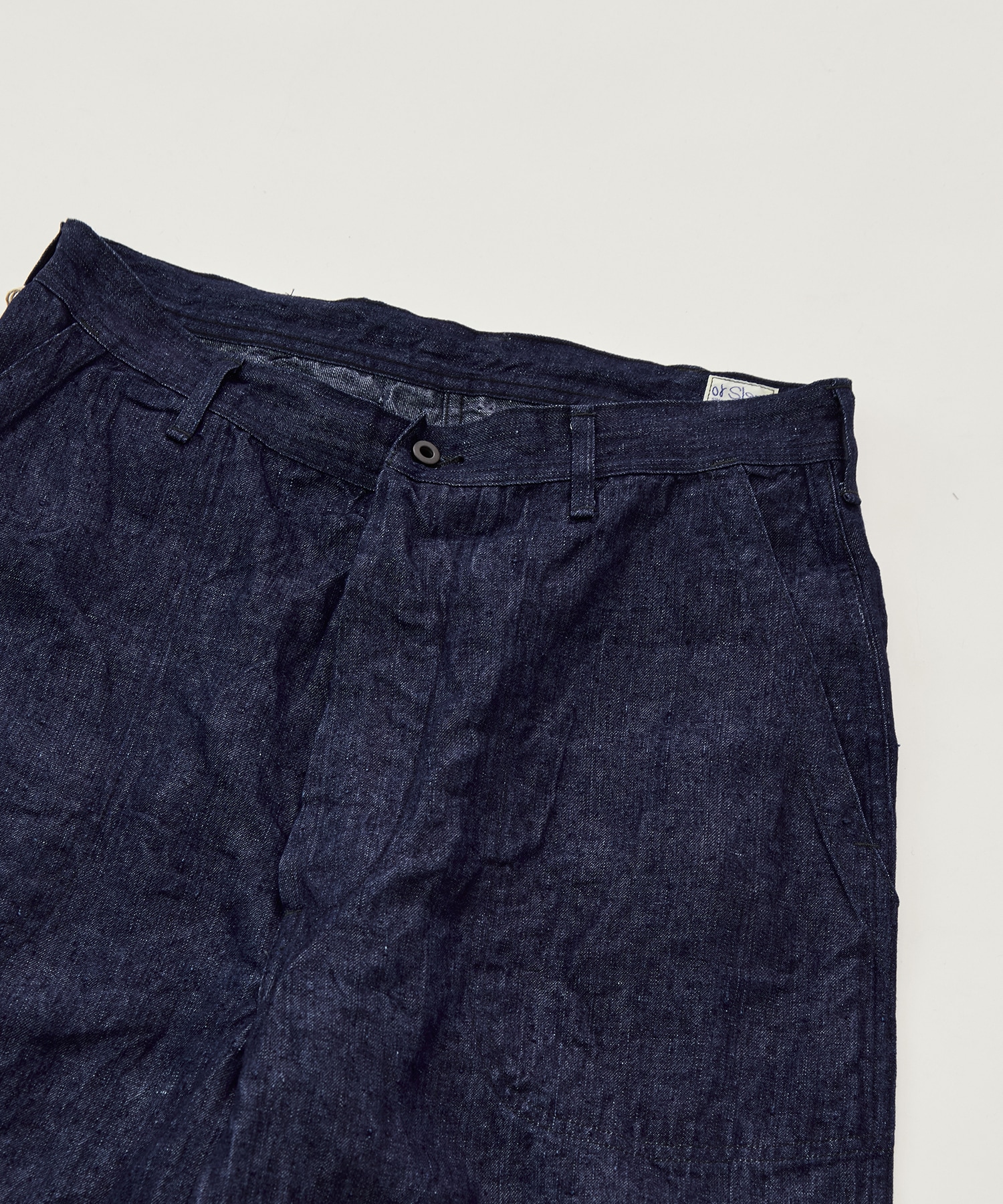 WWII 40S U.S NAVY LINEN DENIM UTILITY TROUSERS orslow