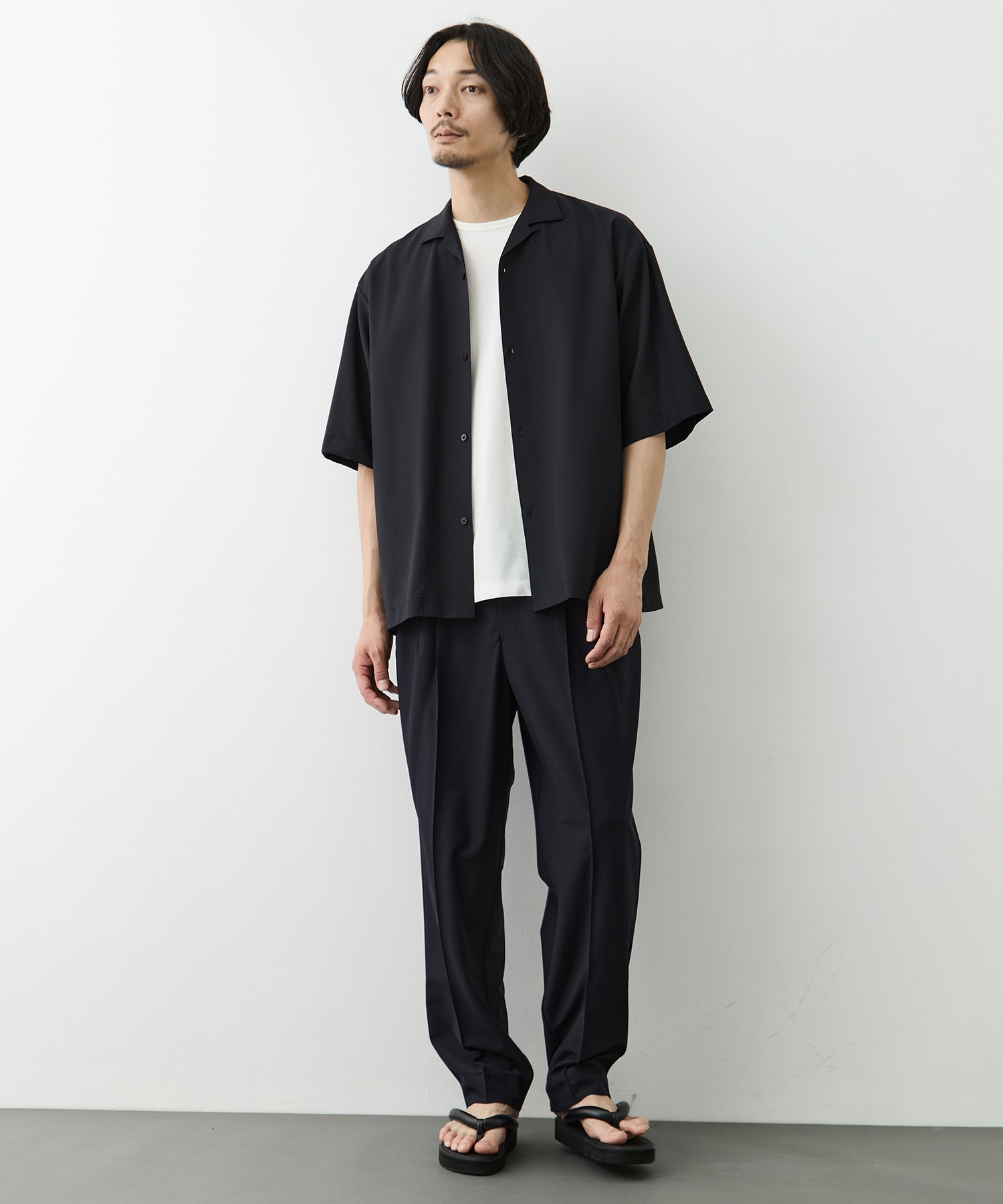別注 Open Collor Half Sleeve Shirt GOOD PEOPLE GOOD STITCHING GOOD PRODUCT