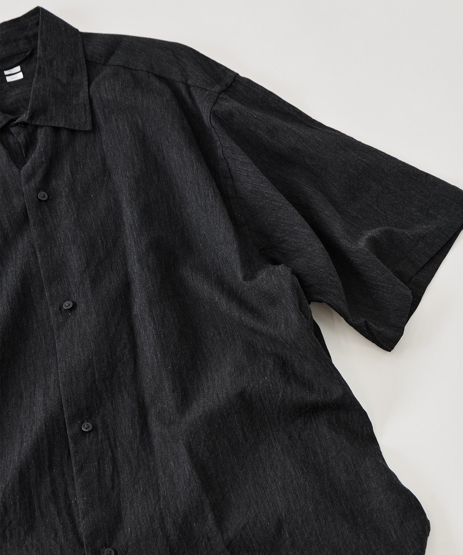 Silk-Co Voile Half-Sleeve Shirt blurhms