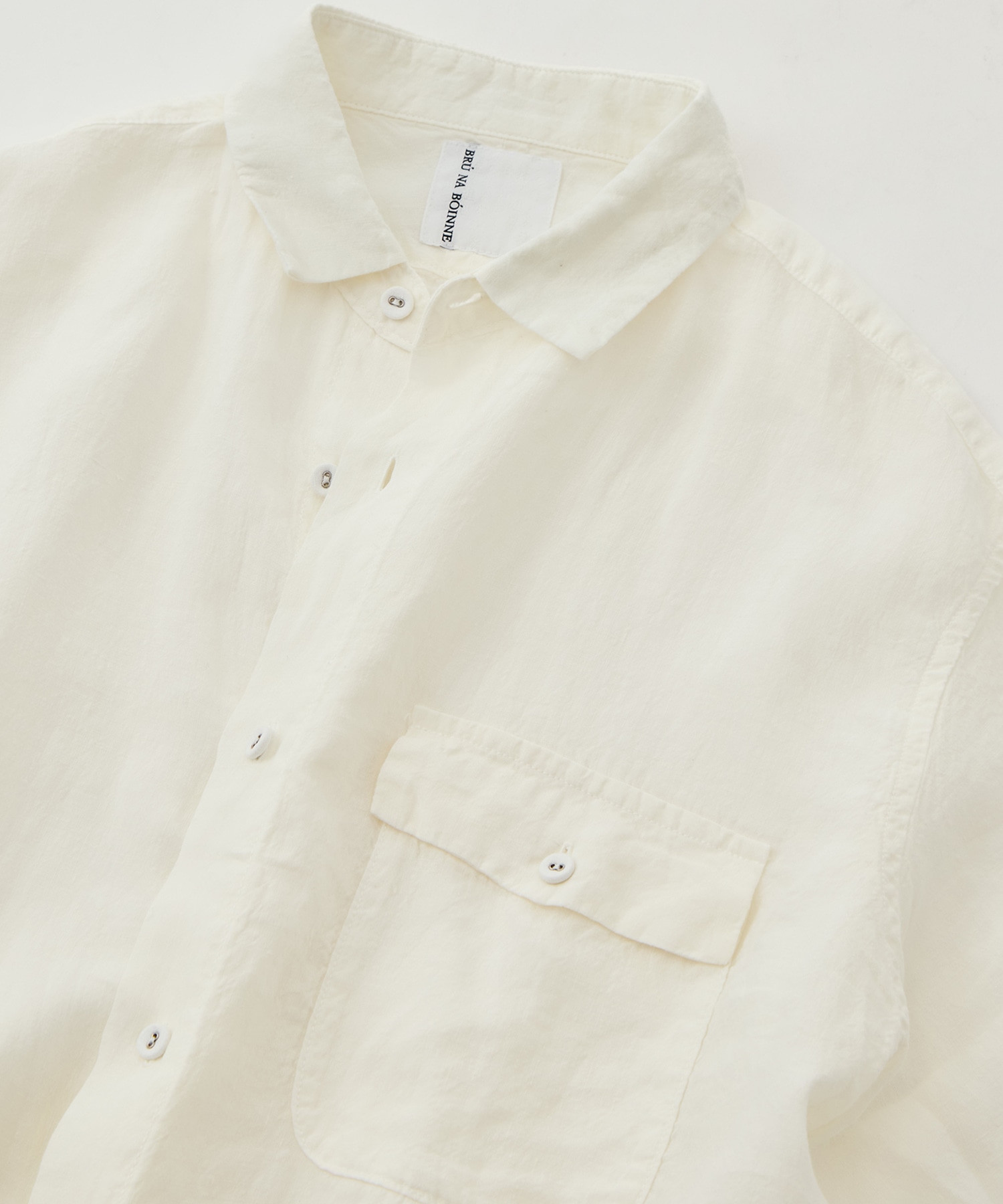 グランパリネンシャツ BRU NA BOINNE