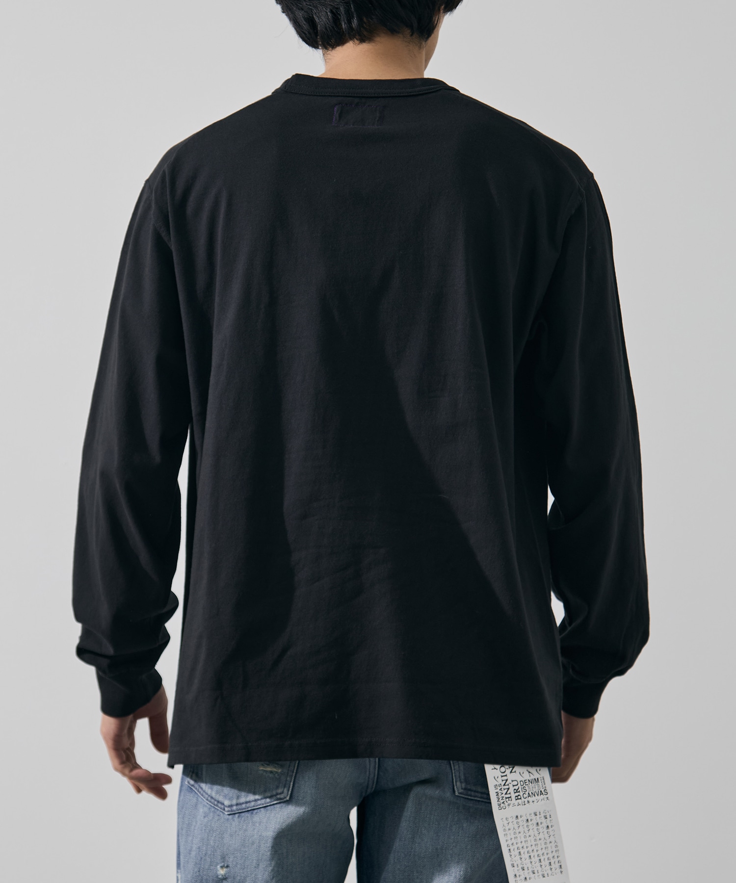 8oz Field Long Sleeve Pocket Tee THE NORTH FACE Purple Label