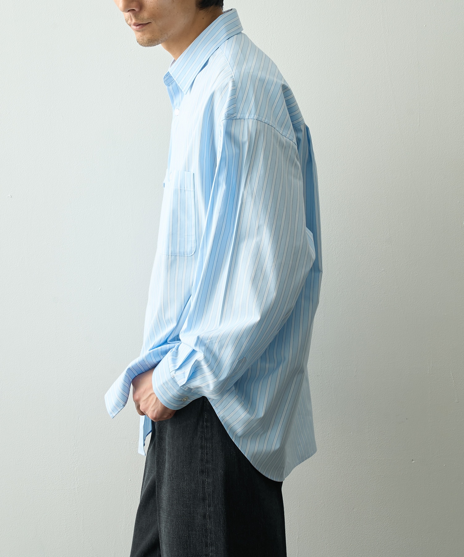 Stripe Broad L/S Shirt COOTIE PRODUCTIONS