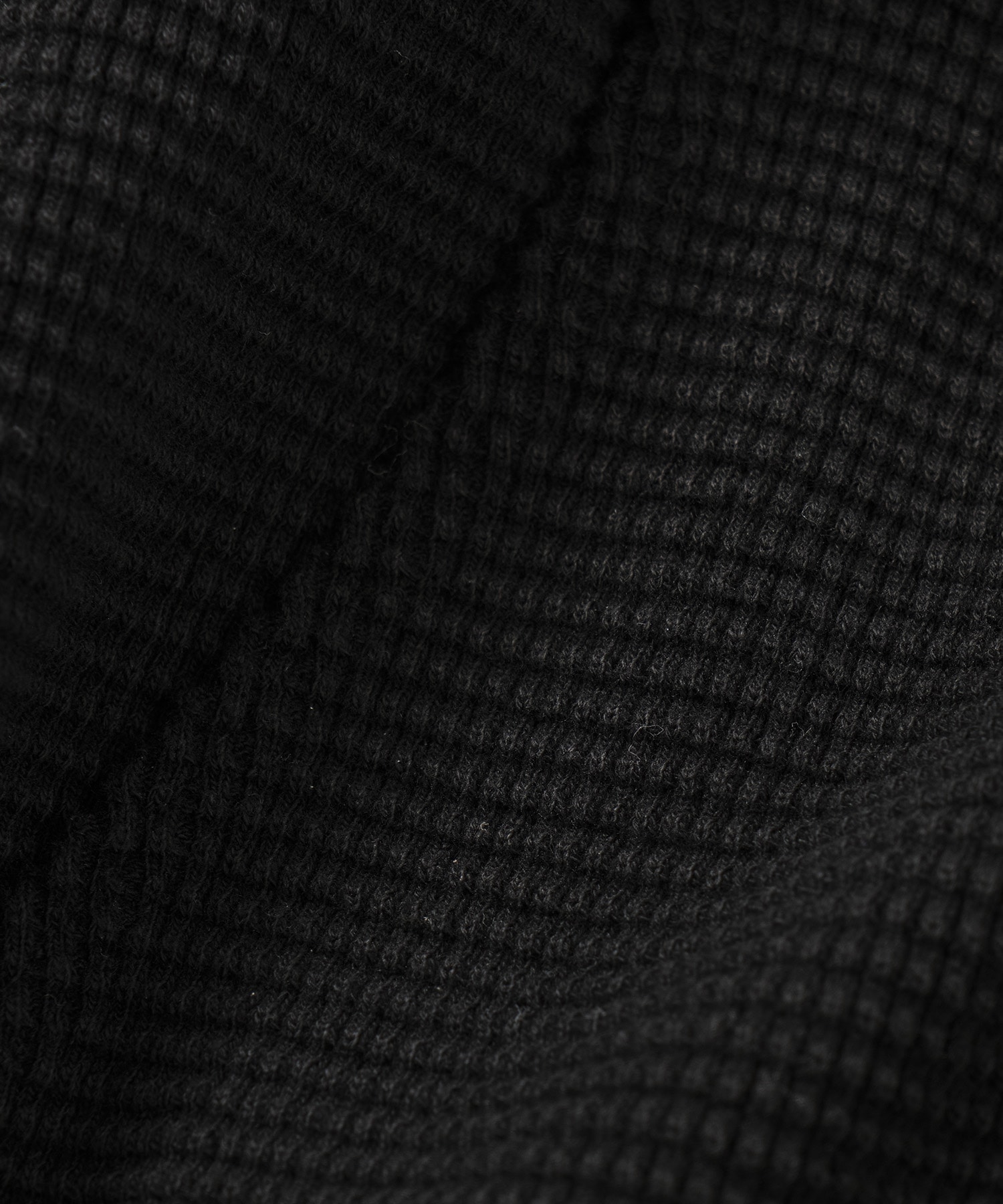 WAFFLE SWEAT HOODED ZIP MASSES