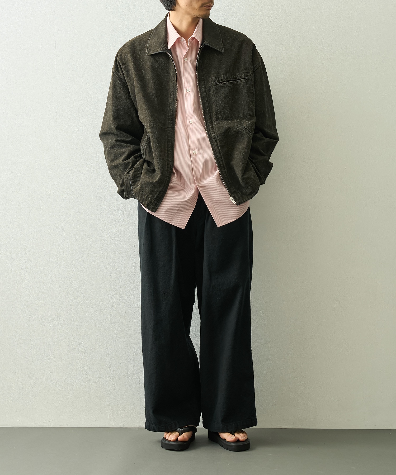 Grainy Denim Work Jacket COOTIE PRODUCTIONS