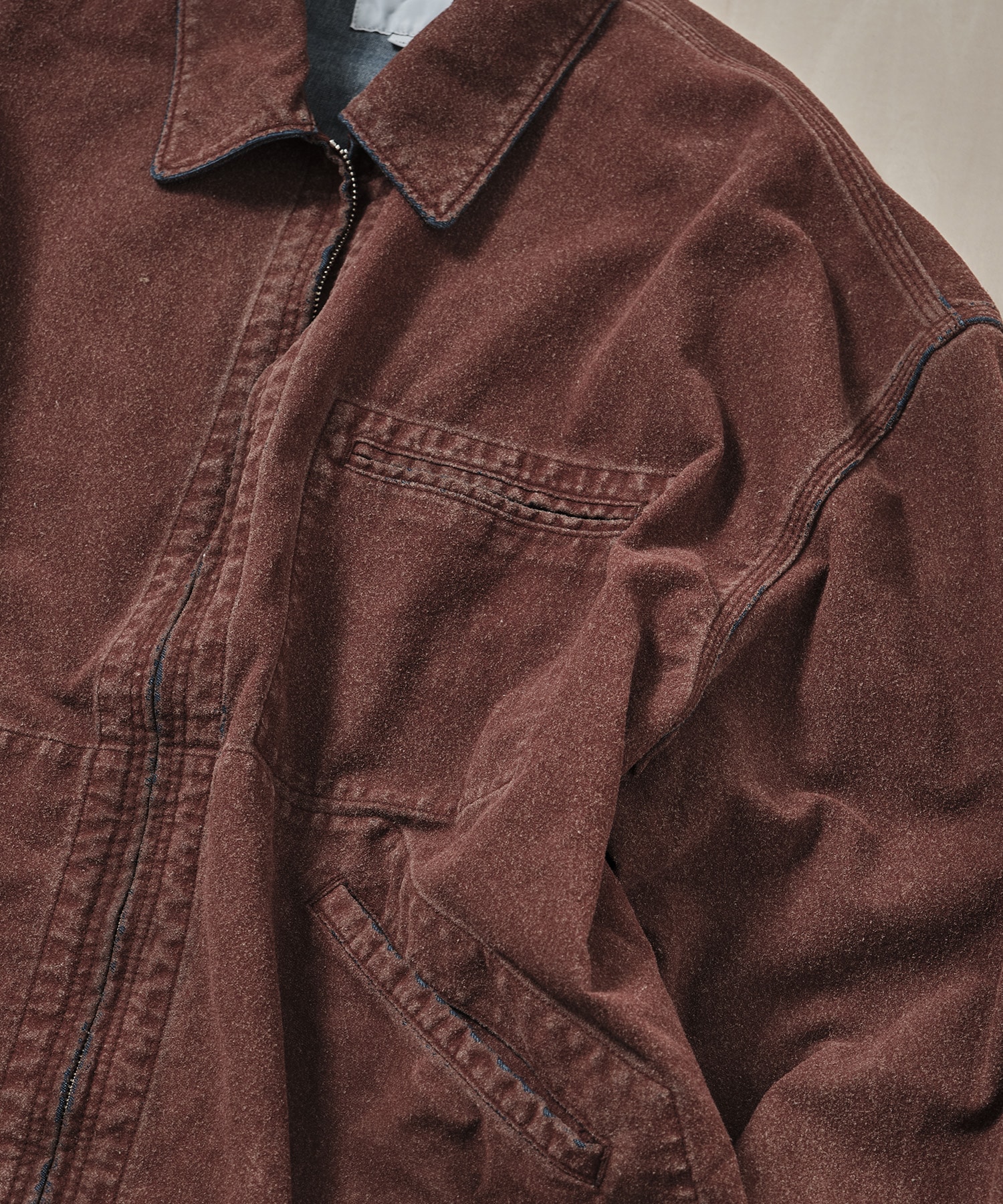 Grainy Denim Work Jacket COOTIE PRODUCTIONS