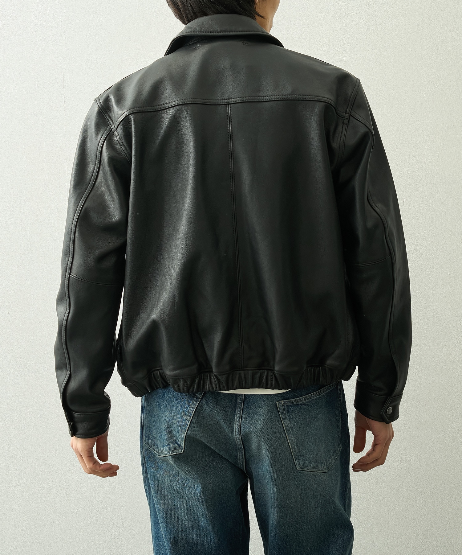 【AVIREX×GDC】Leather Swingtop GDC