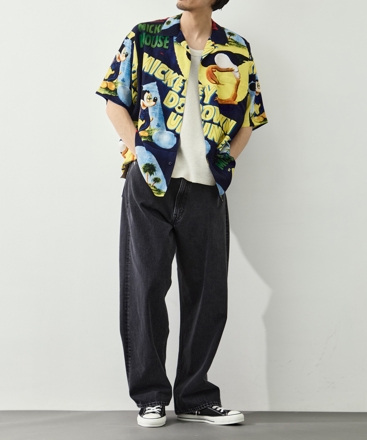 DP-024-3963-0041/NV/DSNY V_ ALOHA SHIRT/MKY&BIRD PORTER CLASSIC