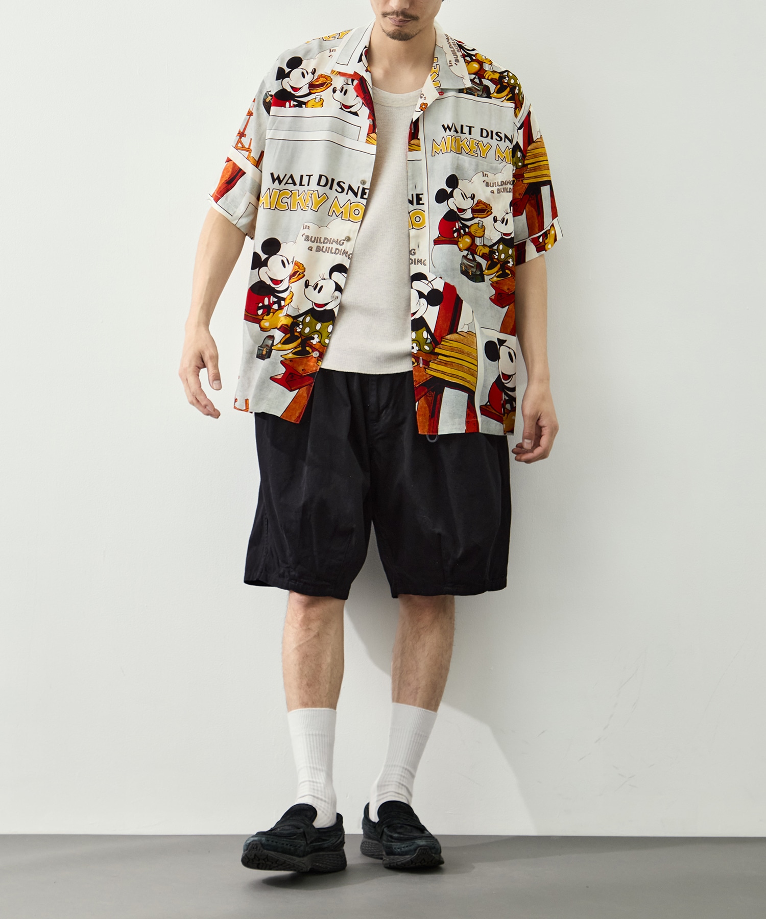 DP-024-3964-0099/MLT/DSNY V_ALOHA SHIRT/MKY&MIN PORTER CLASSIC