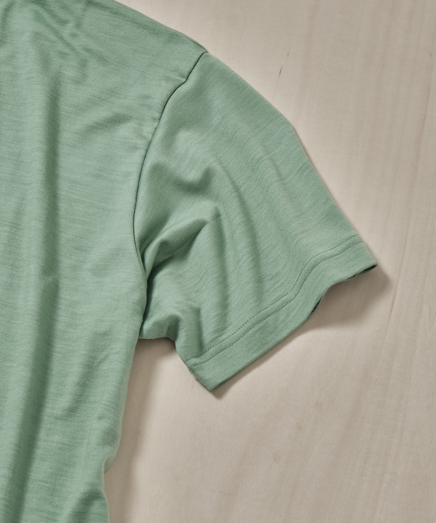 WOOL S/S T-SHIRT FUJI